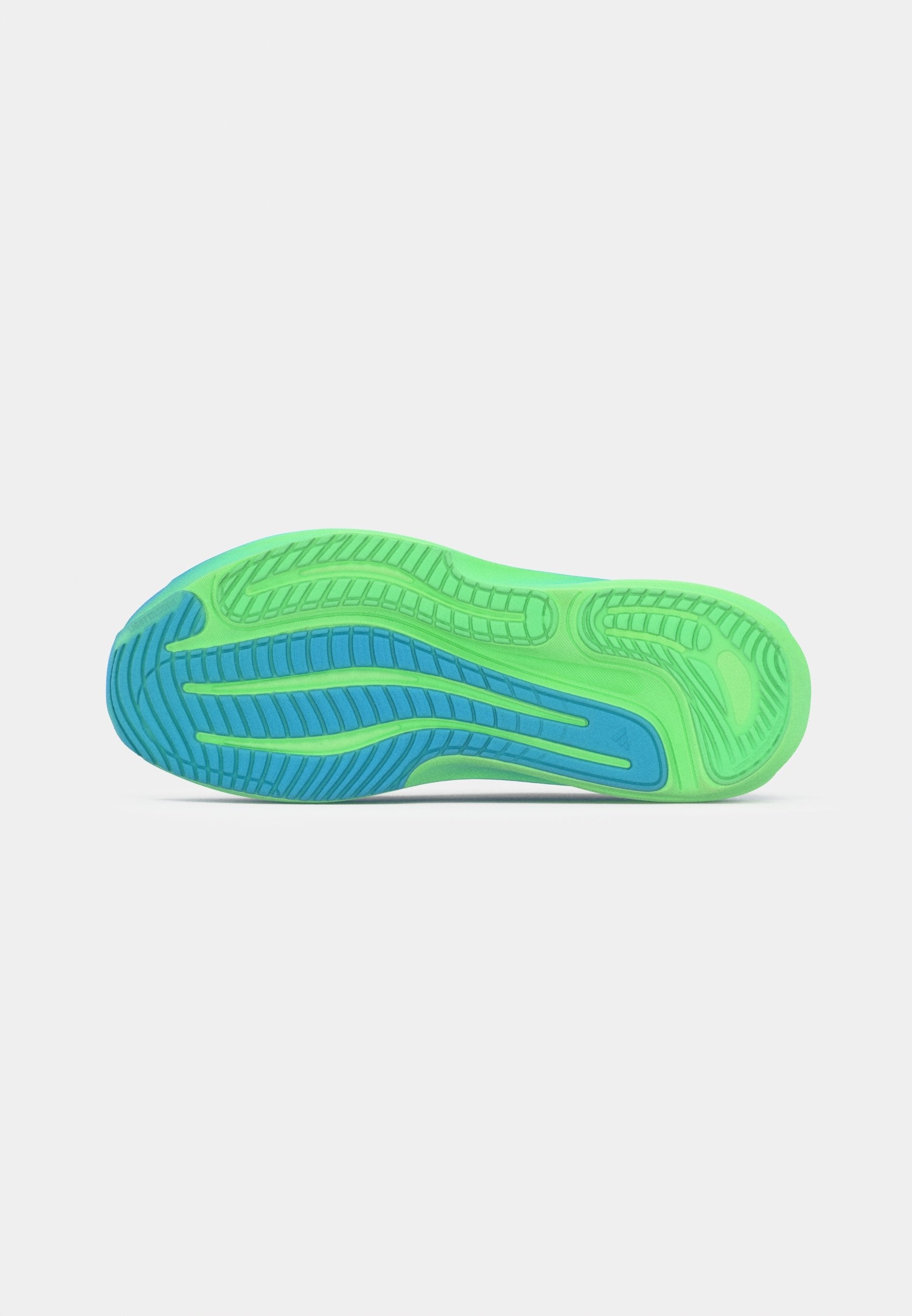 SUPERNOVA RISE 3 M - Road running shoes - cloud white/silver-coloured metallic/semi blue burst