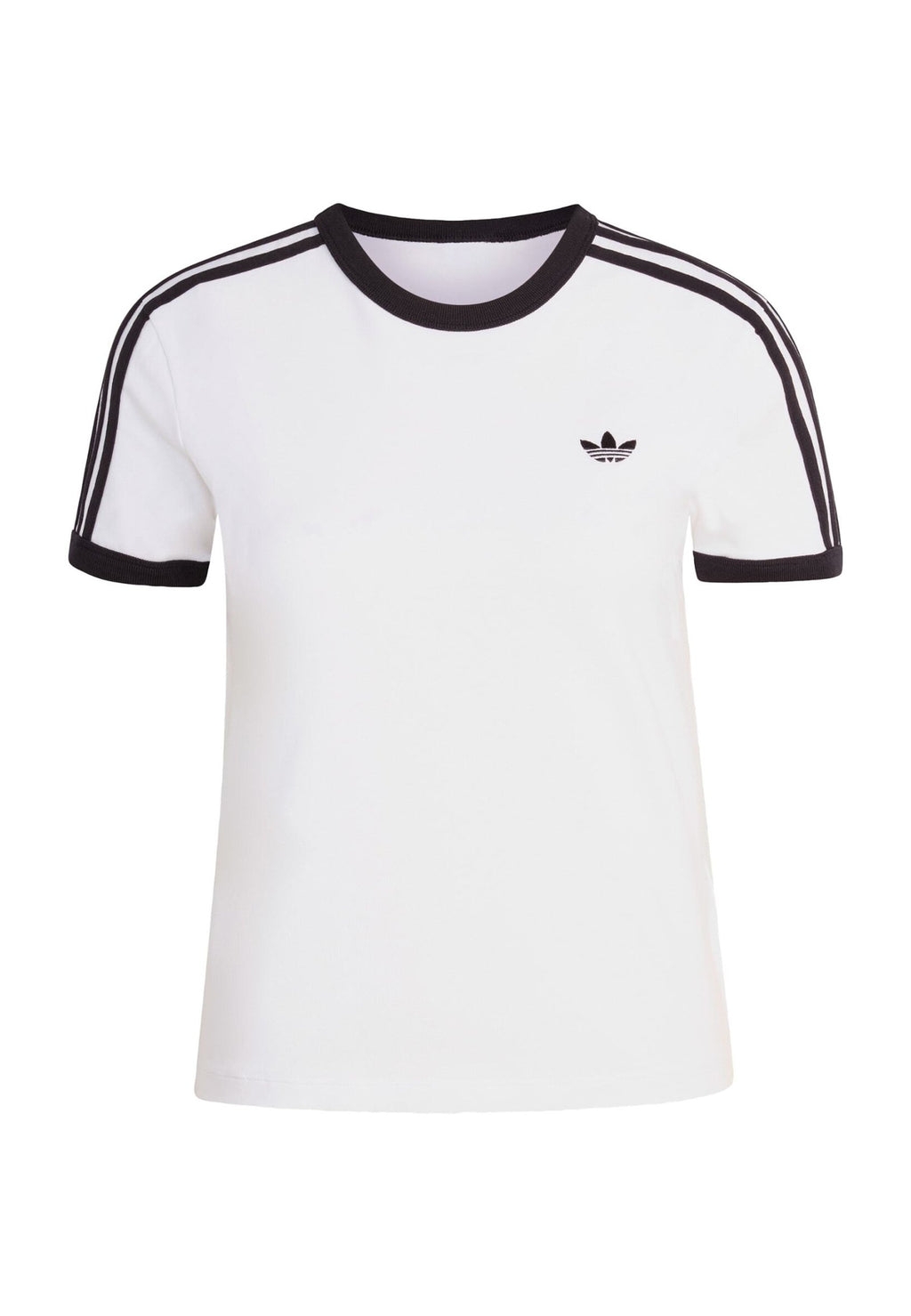3S TEE SLIM - Print T-shirt - white black