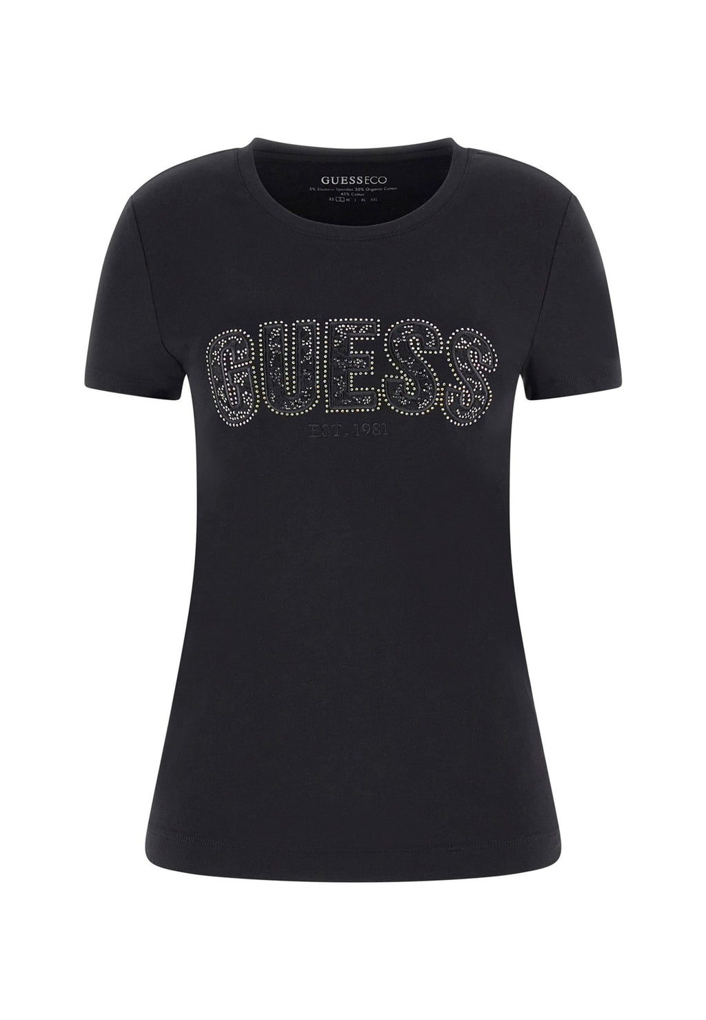 LOGO TEE - Print T-shirt - zwart