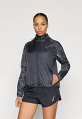 Running jacket - black/reflective silver-coloured