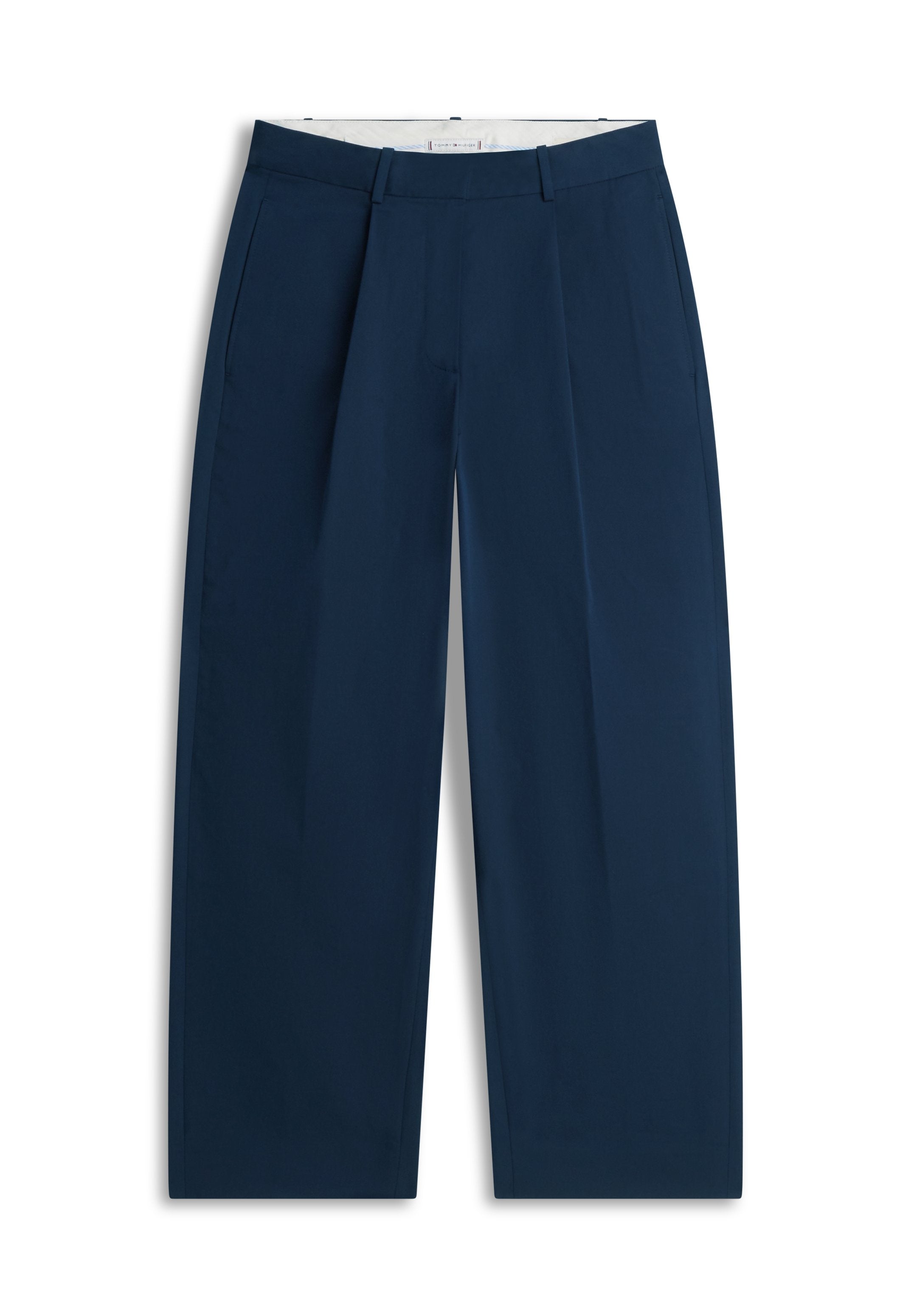 BARREL PLEATED - Trousers - dark night navy