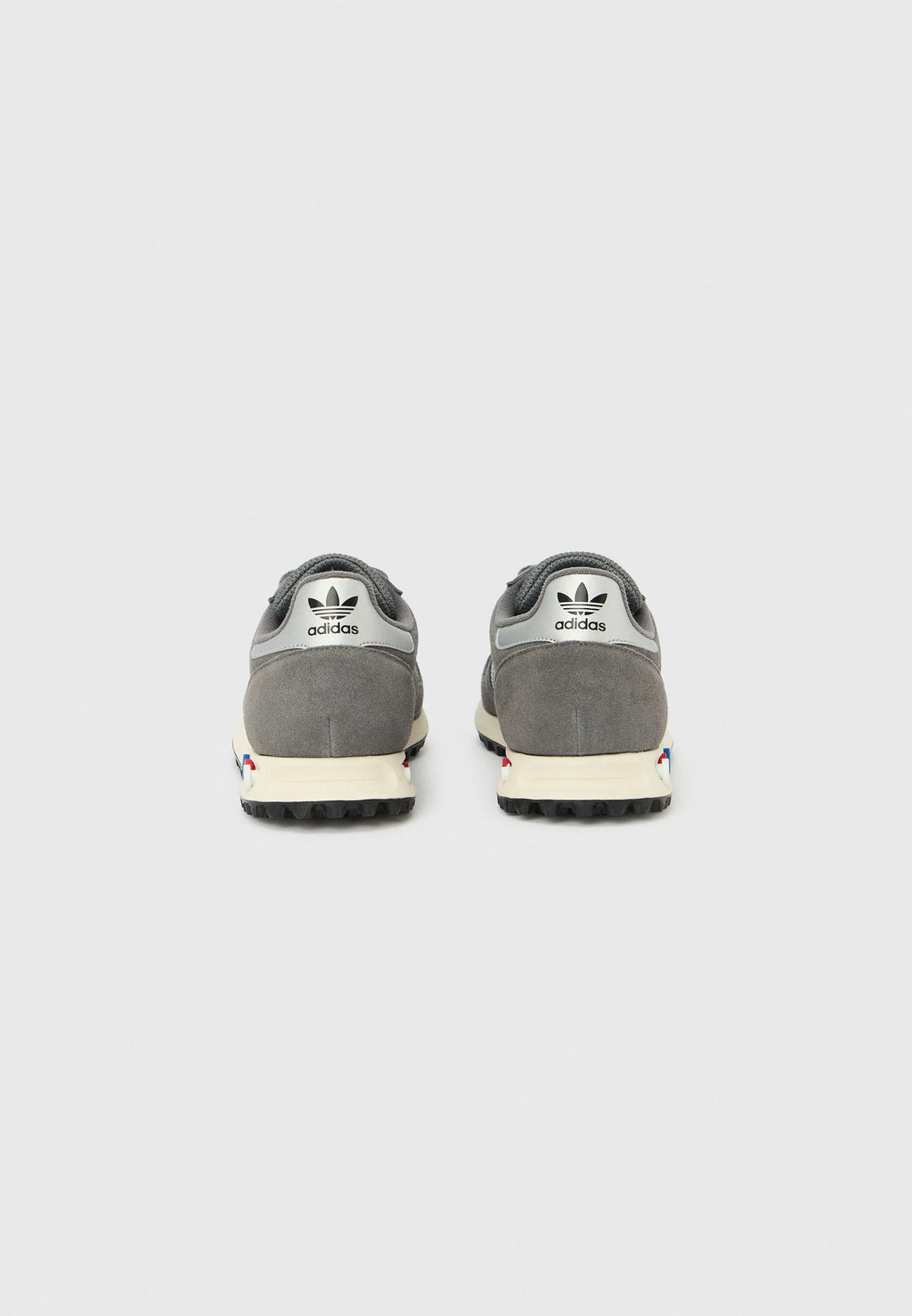 LA TRAINER OG UNISEX - Baskets basses - grey four/silver-coloured/off white