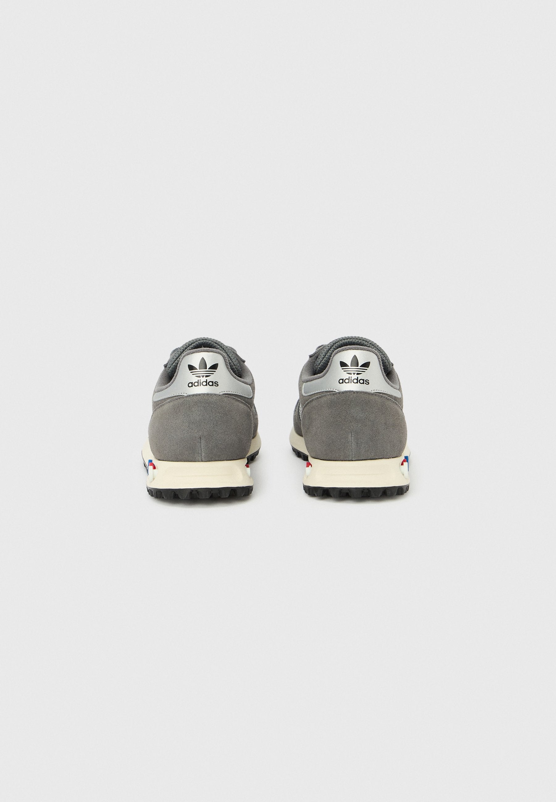 LA TRAINER OG UNISEX - Baskets basses - grey four/silver-coloured/off white