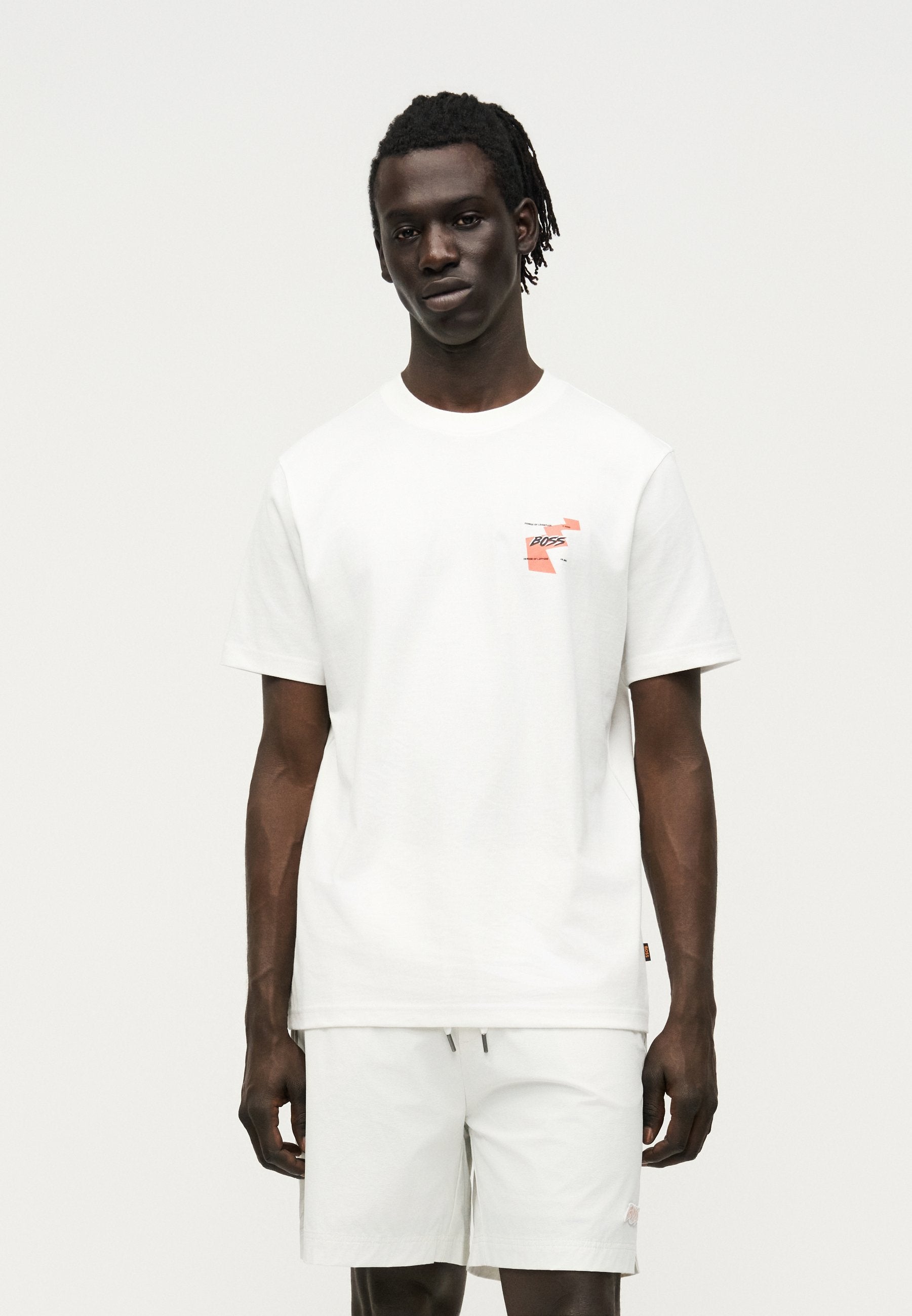 Print T-shirt - natural