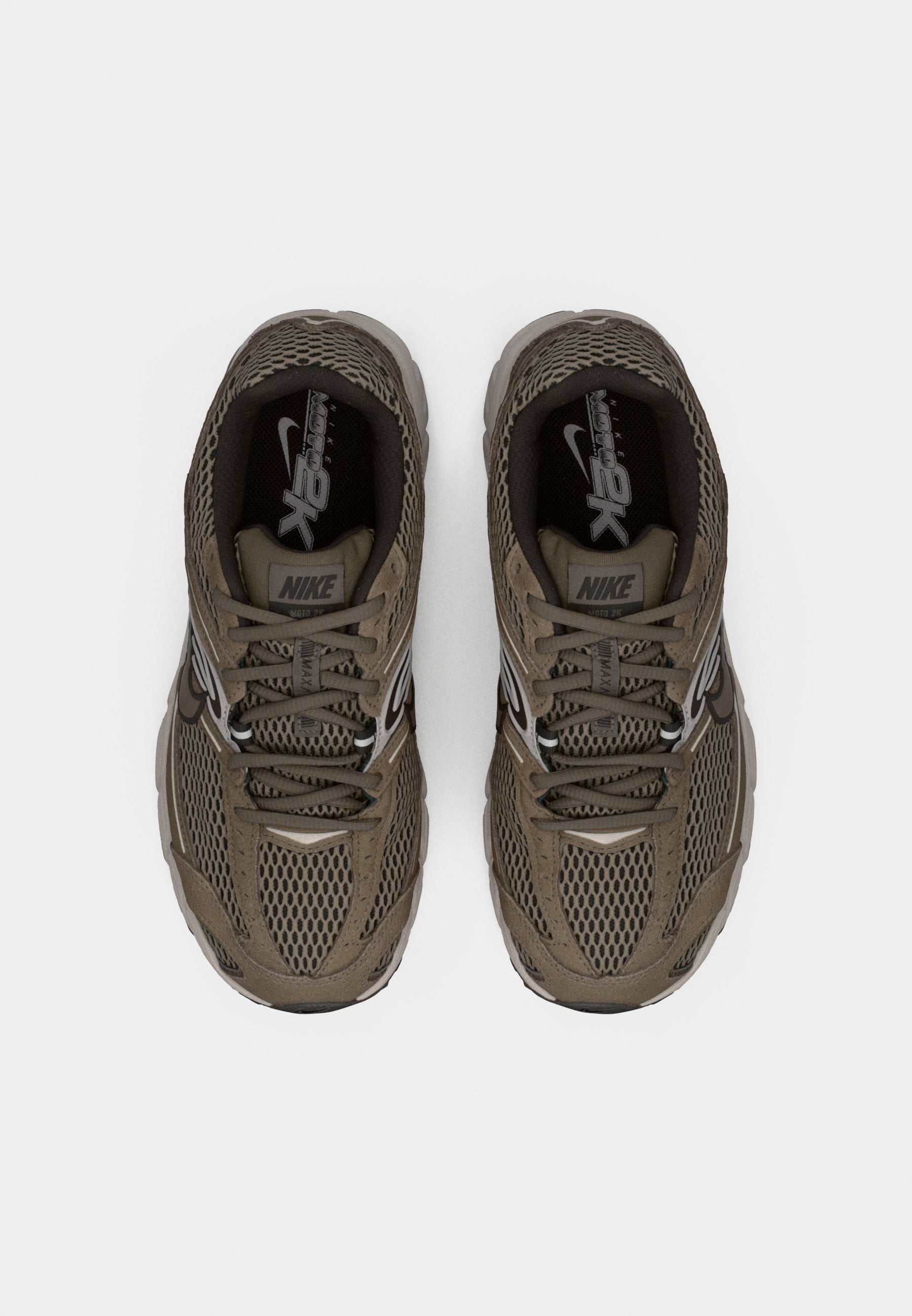AIR MAX MOTO 2K - Trainers - ironstone/college grey/velvet brown/cave stone