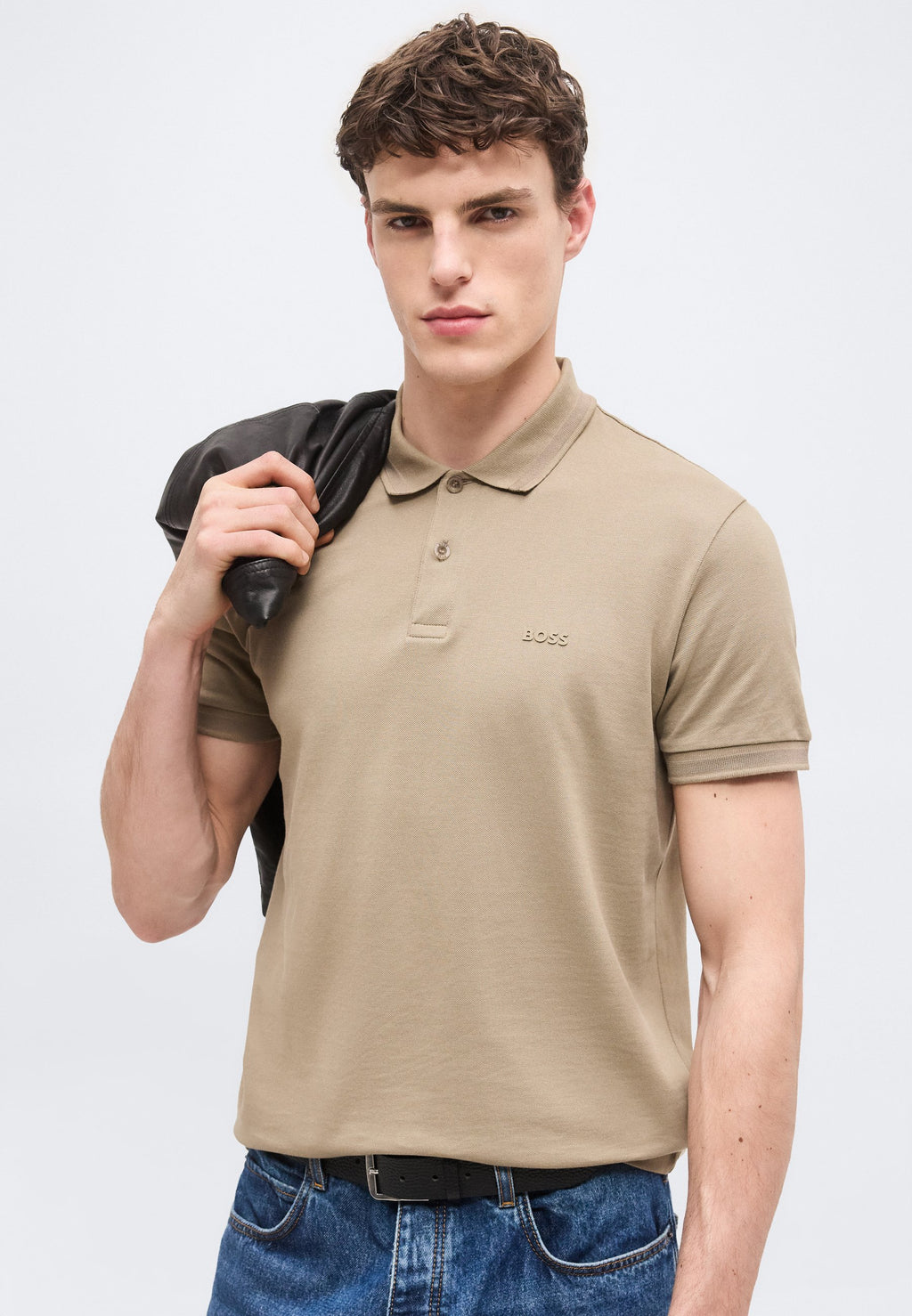 PIO - Polo shirt - beige
