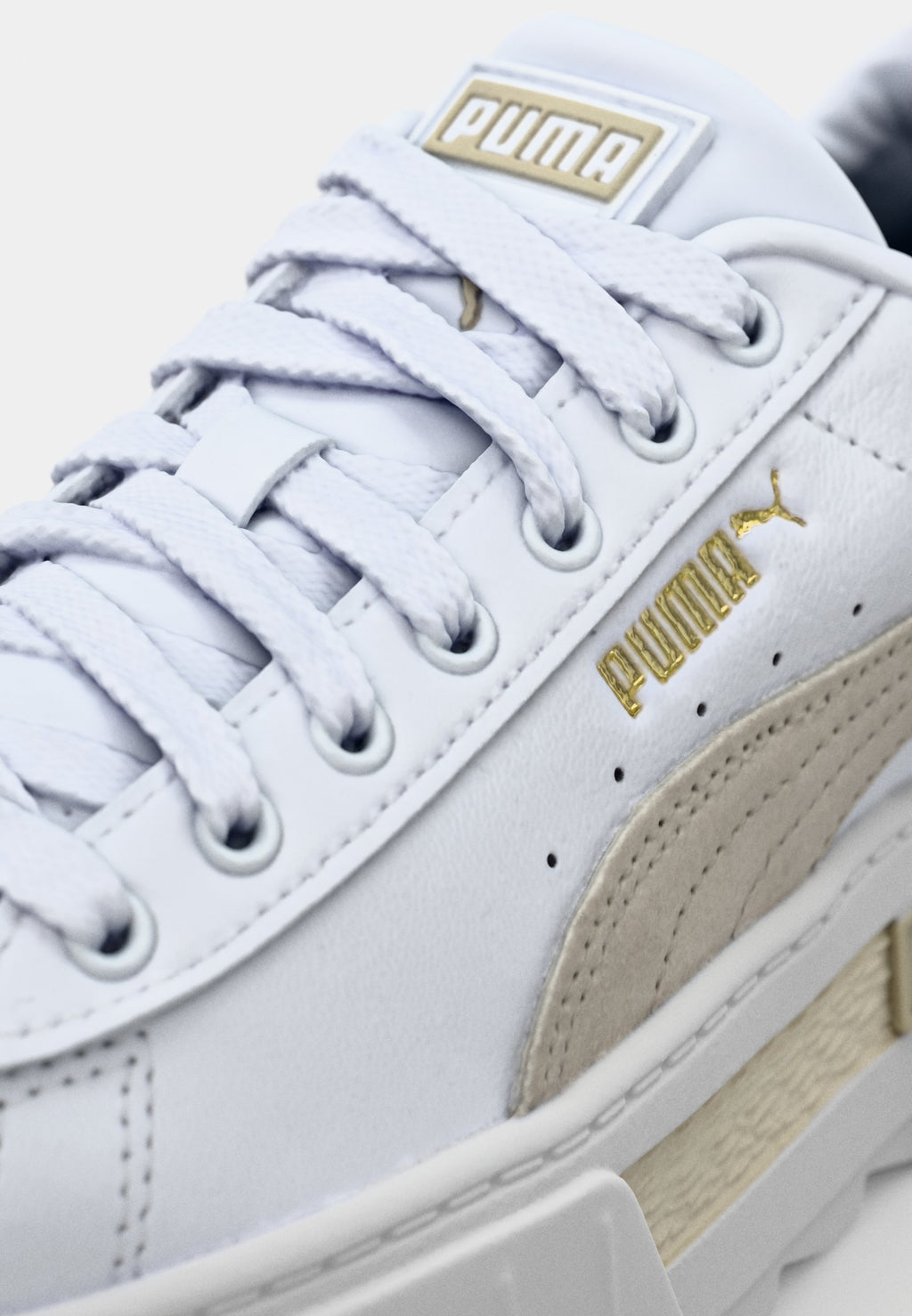 MAYZE LTH WN'S - Trainers - white/peyote