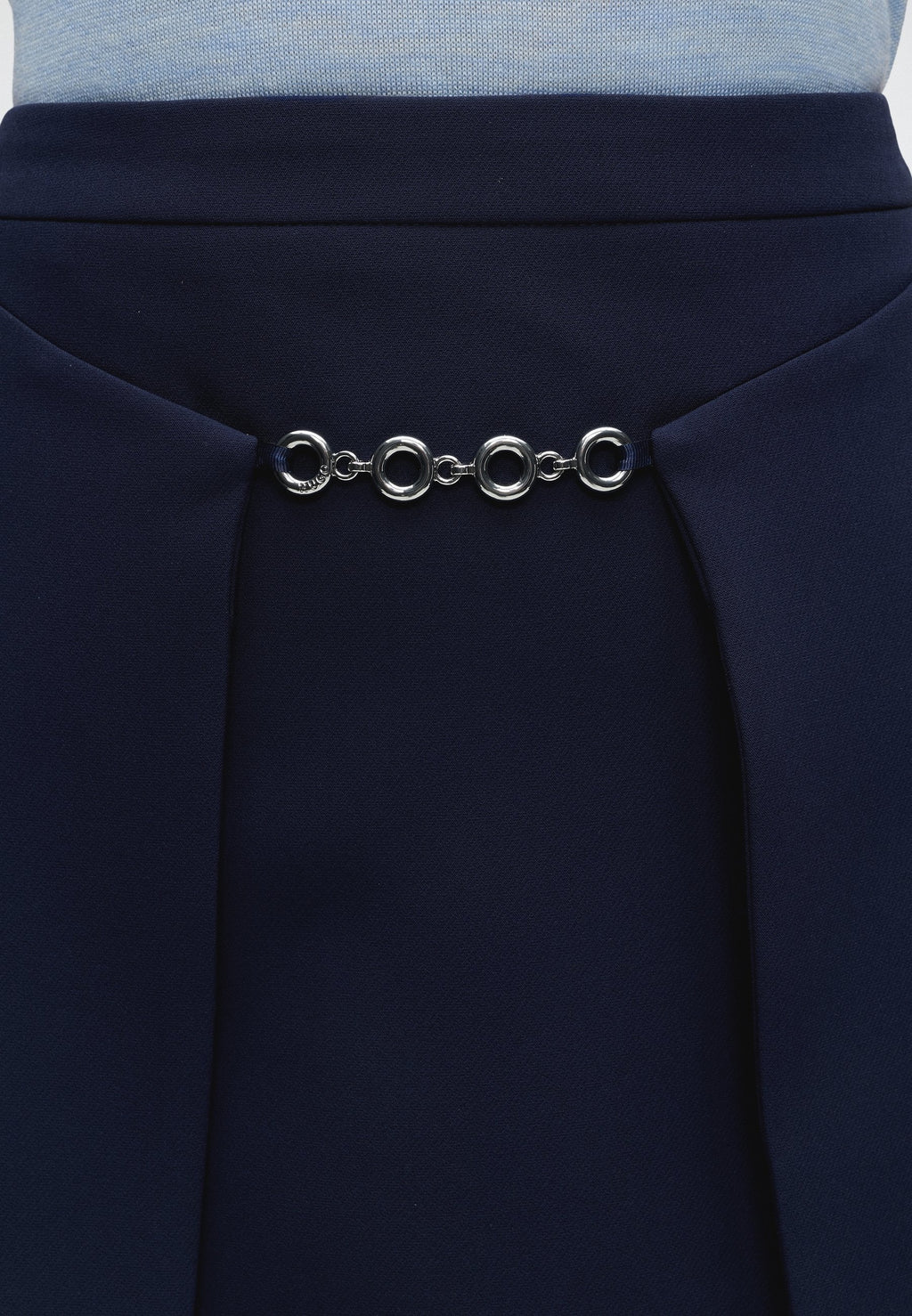 ROMILDA - Mini skirt - medium blue