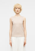 BOAT NECK TANK - Top - khaki