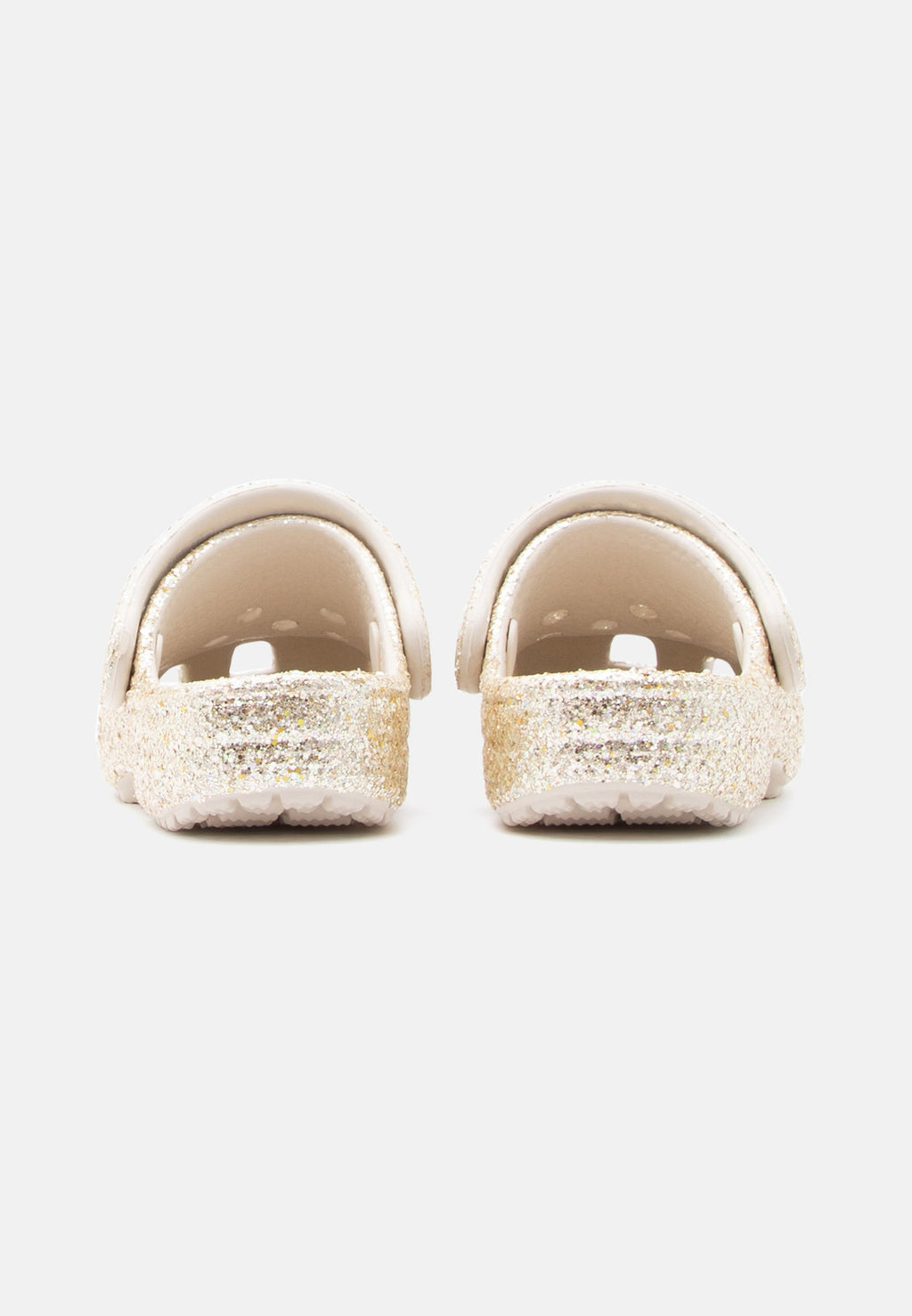 CLASSIC CHUNKY GLITTER - Mules - sandstone