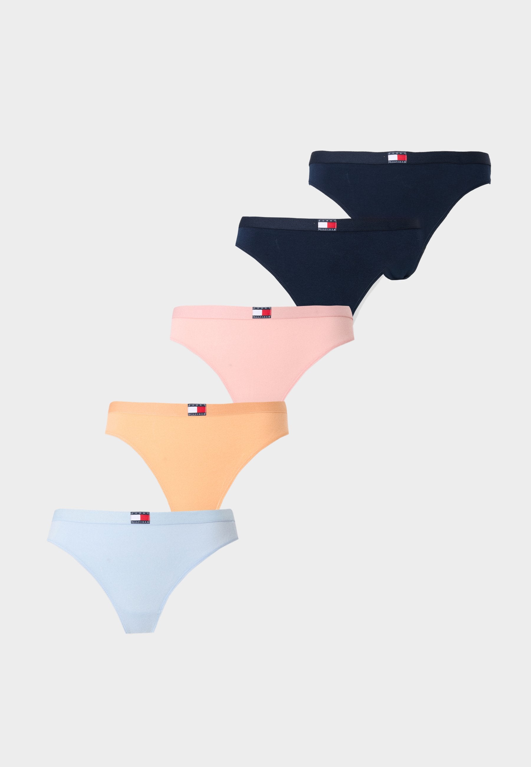 HERITAGE 5 PACK - Thong - blue/navy/rose