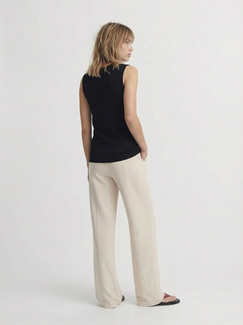 JXIDA - Trousers - moonbeam