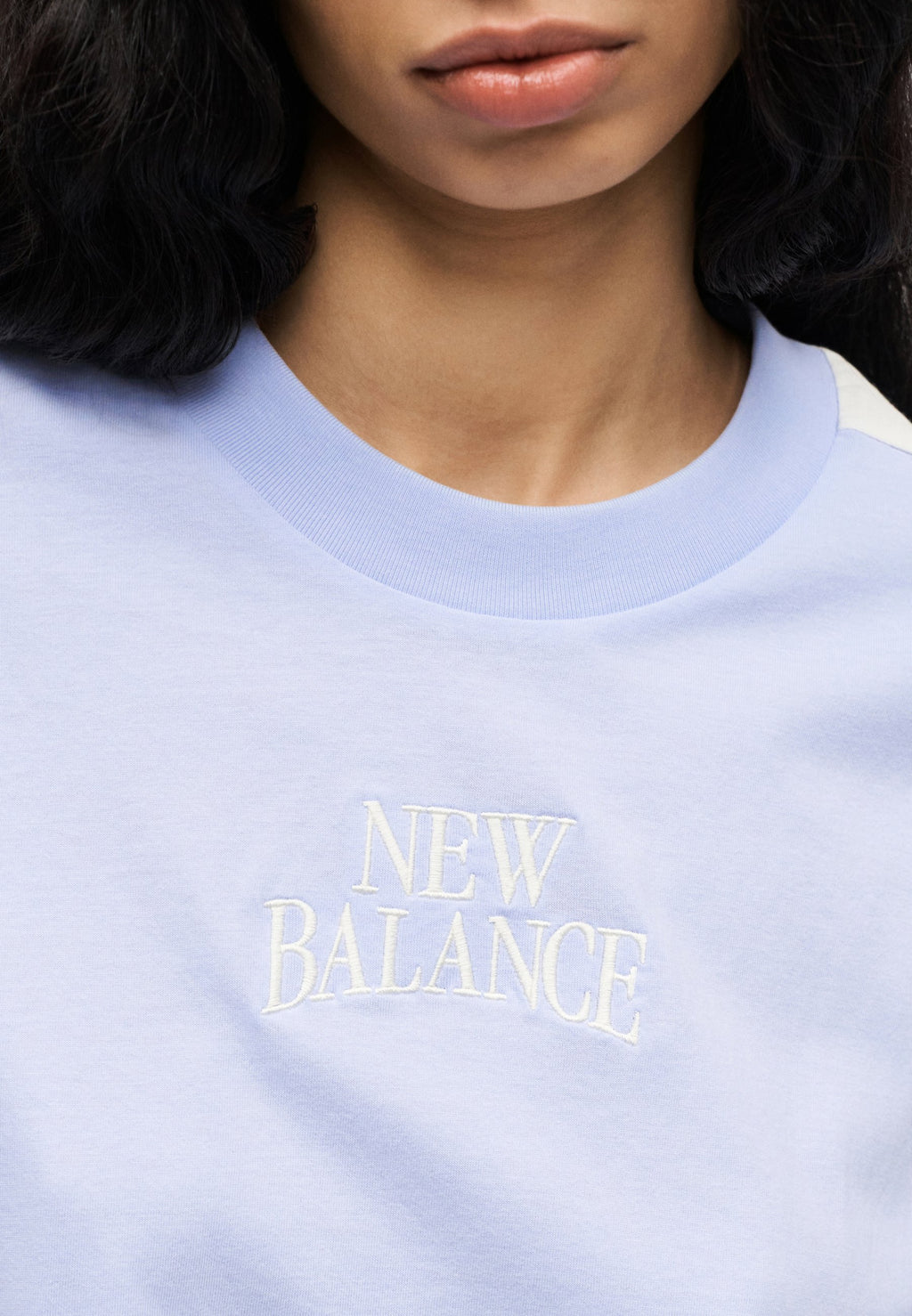 LINEAR HERITAGE OVERSIZED T-SHIRT - Print T-shirt - lilac