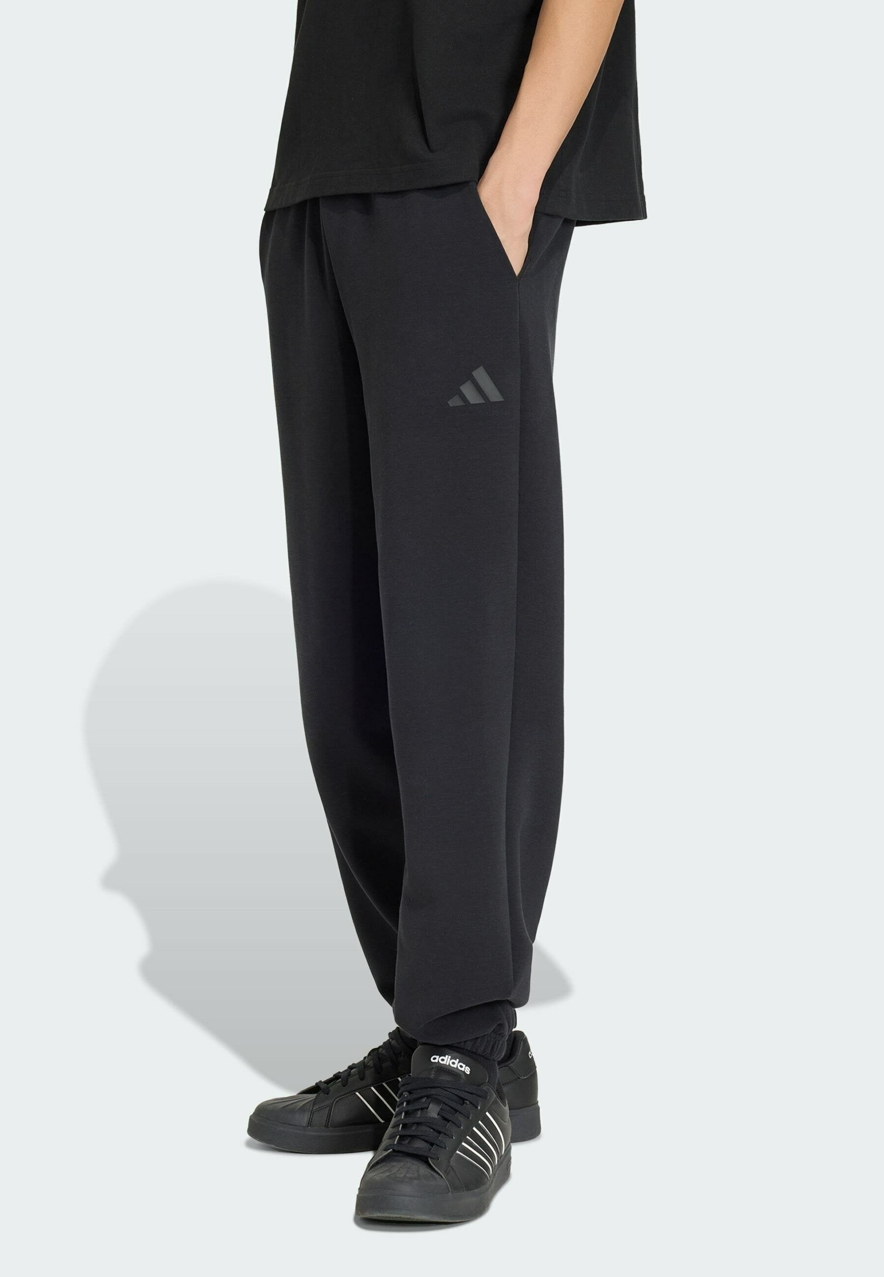 SOFT LUX PANTS - Tracksuit bottoms - black