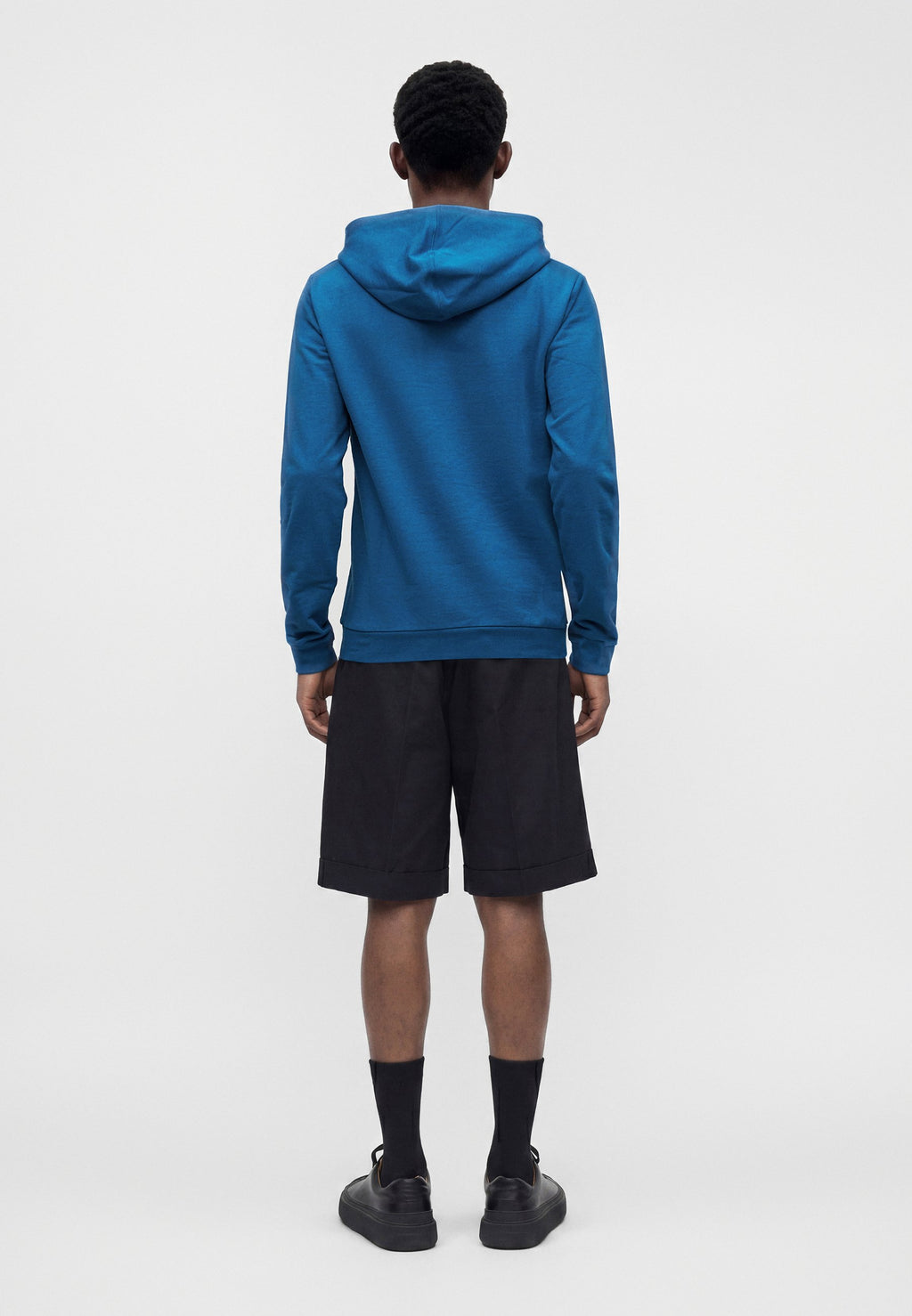 TRAIN CORE BIG LOGO HOODIE COFT - Hoodie - dark blue
