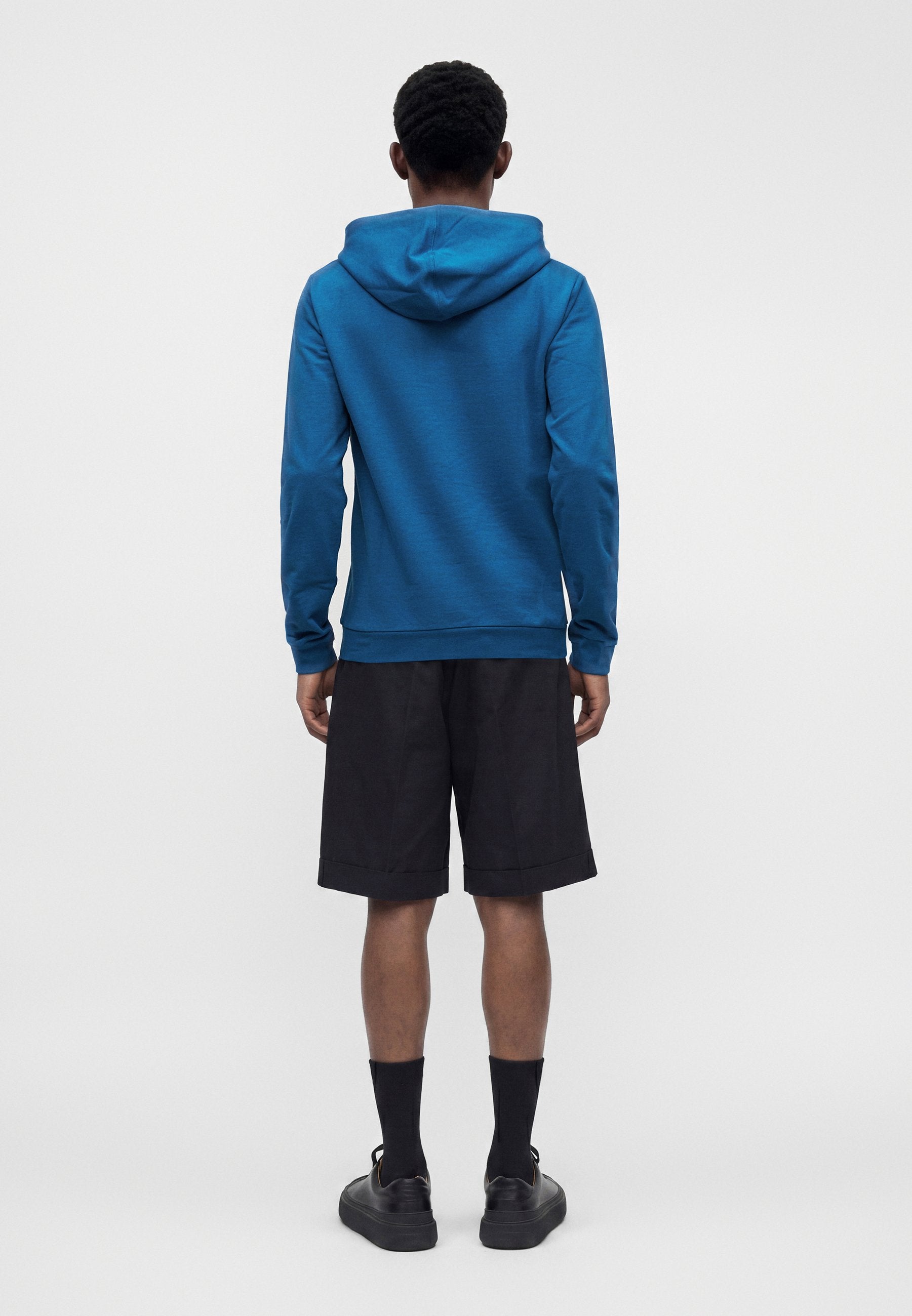 TRAIN CORE BIG LOGO HOODIE COFT - Hoodie - dark blue