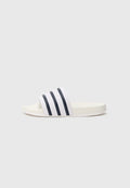 ADILETTE OG UNISEX - Mules - white/collegiate navy