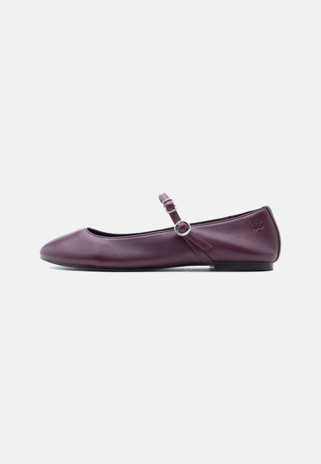 TYLIA - Ankle strap ballet pumps - dark purple