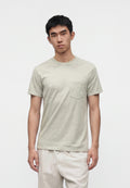 EVERYDAY POCKET TEE - Basic T-shirt - grey