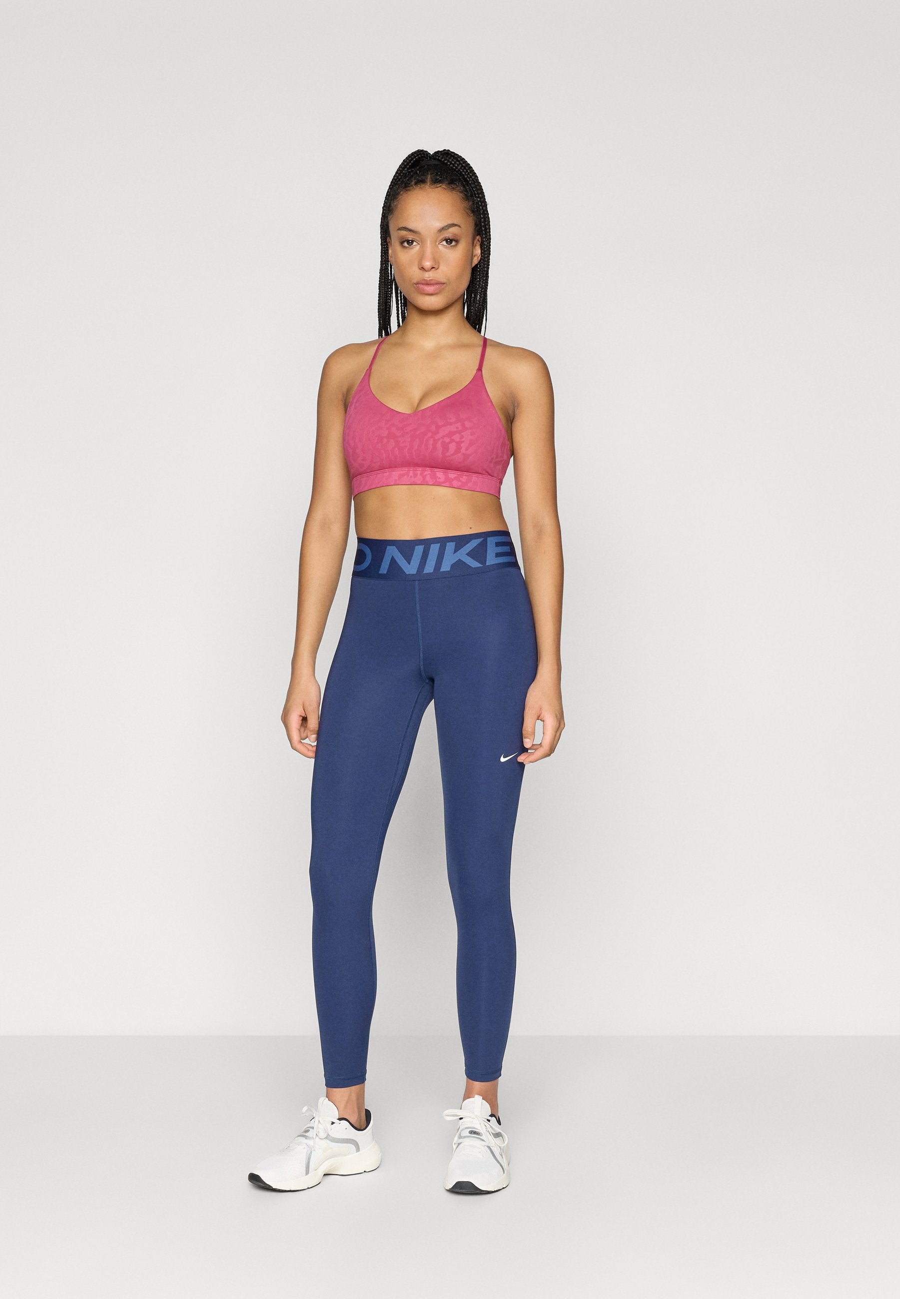 Leggings - midnight navy/white