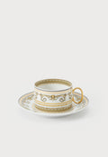 CUP SAUCER 4 LOW SET - Saucer - virtus gala white
