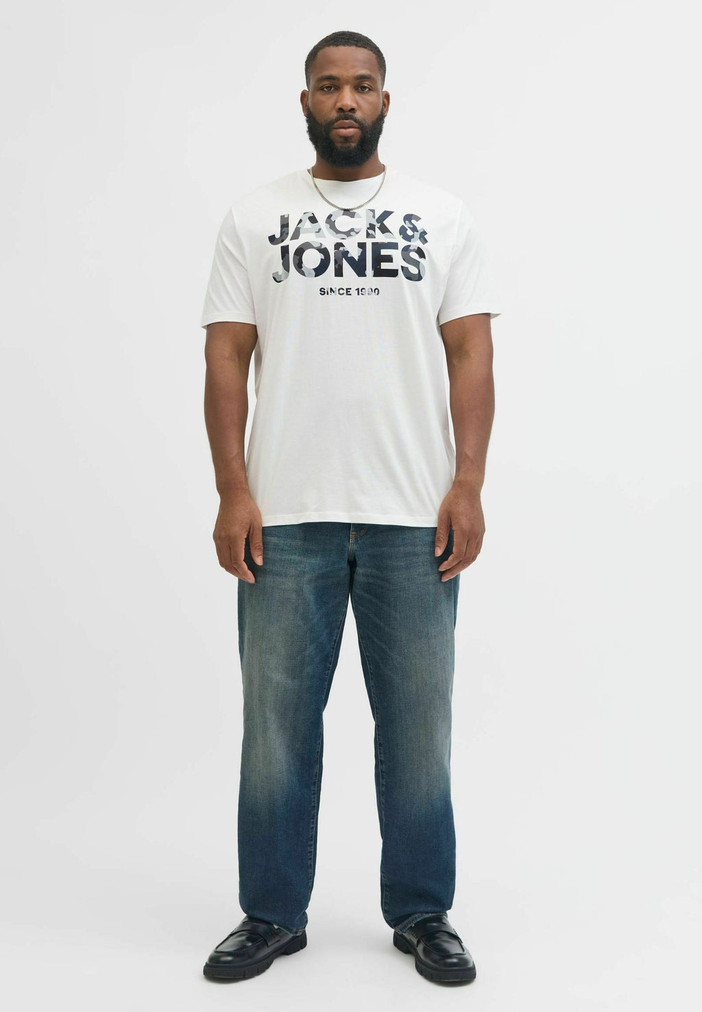 Plus Size 3-pack - Print T-shirt - black