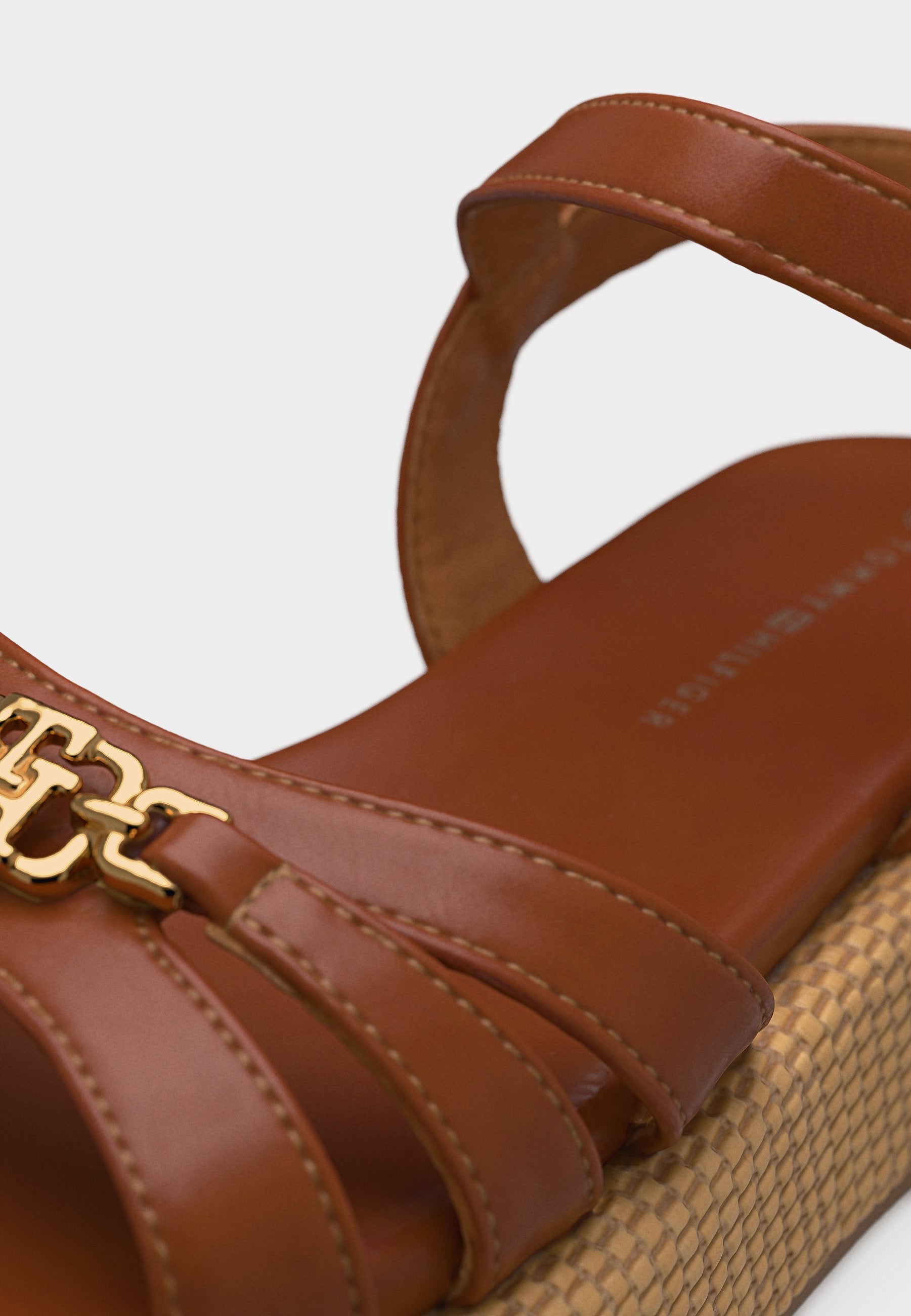 ERIKA - Sandals - tobacco