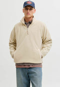 Fleece sweat Fleece sweat - Fleece jumper - oatmeal