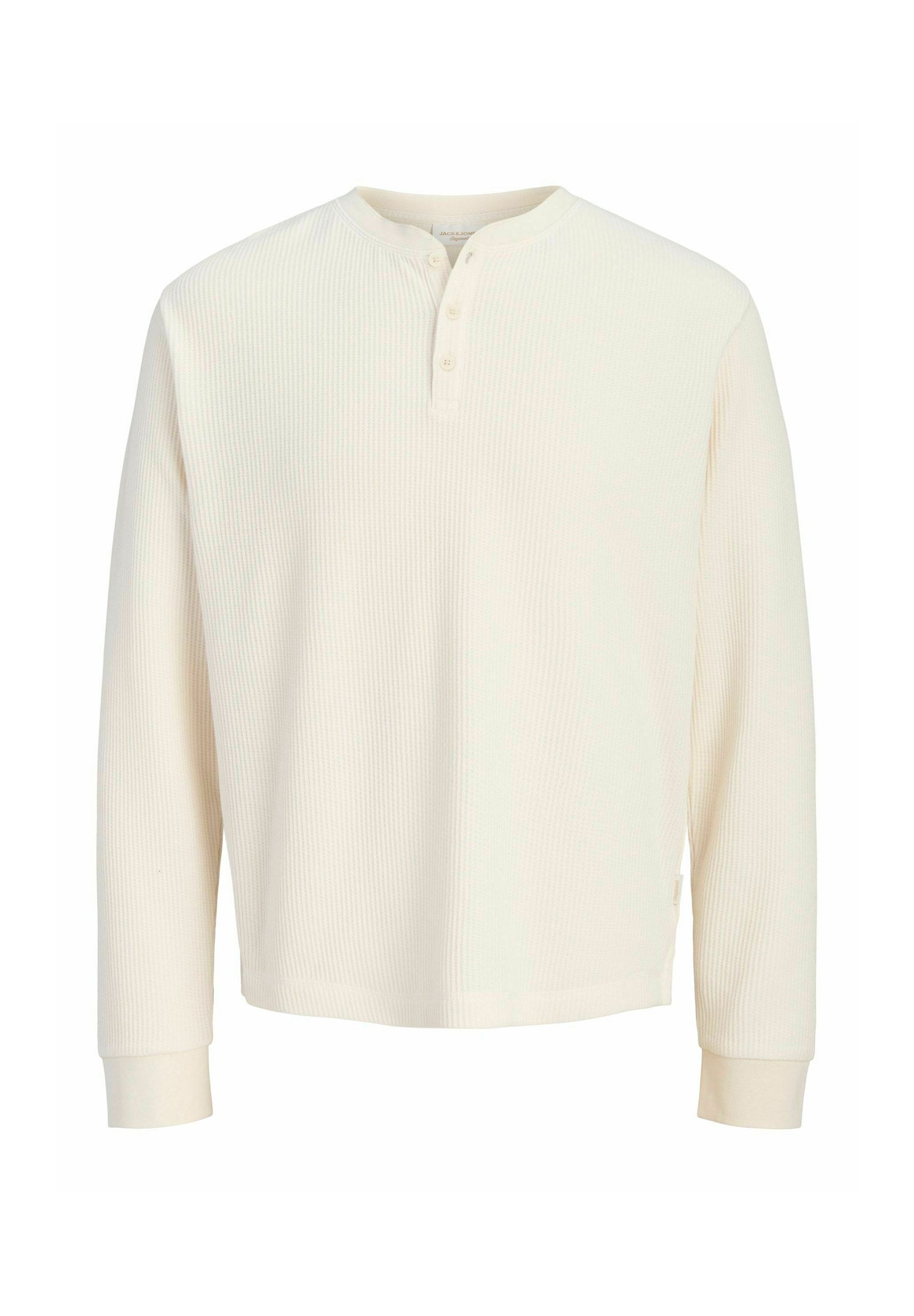LONGSLEEVED T-SHIRT PLAIN LONGSLEEVED T-SHIRT - Long sleeved top - antique white