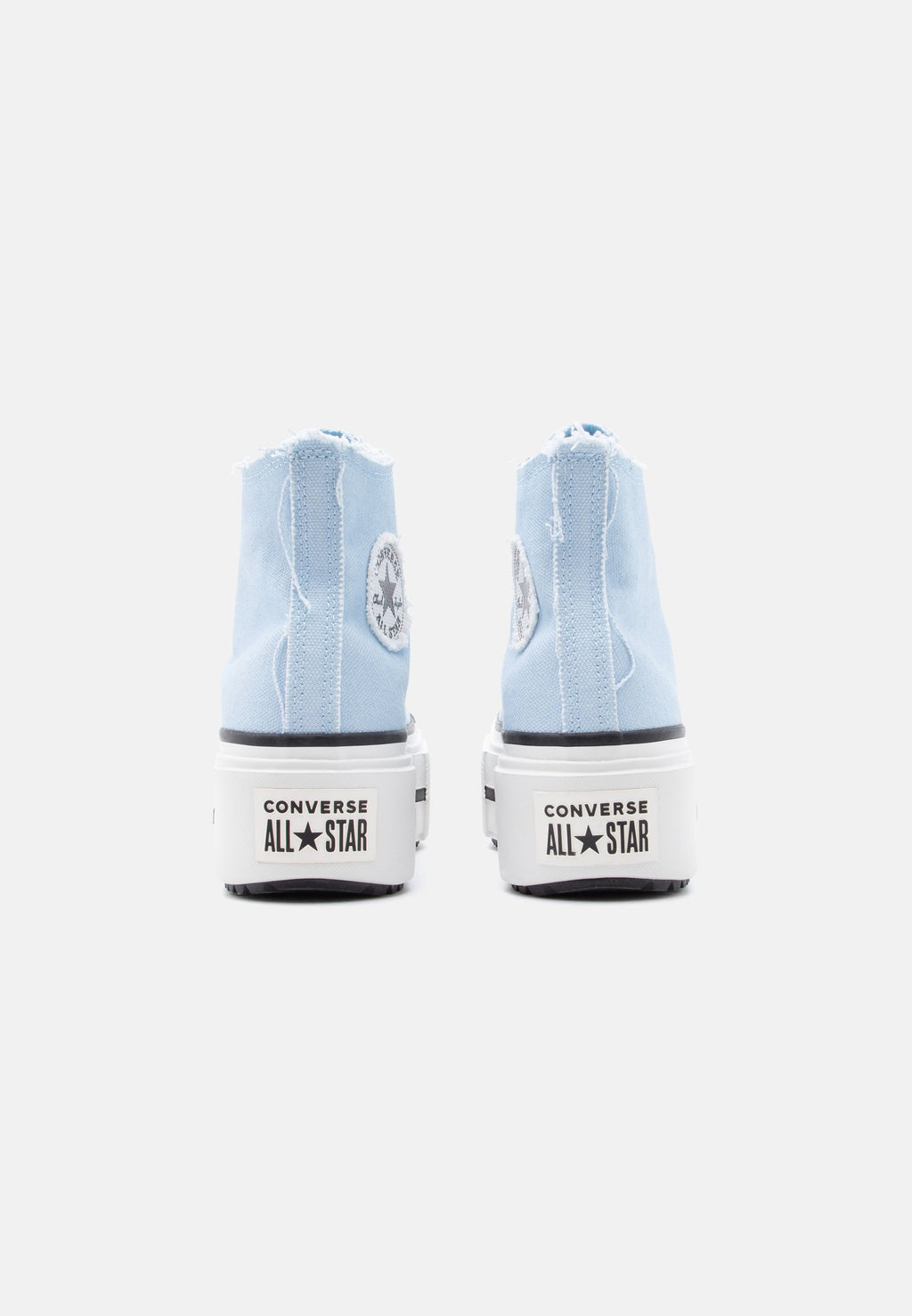 CHUCK TAYLOR ALL STAR LIFT DOUBLE STACK - High-top trainers - clear skies/vintage white/black