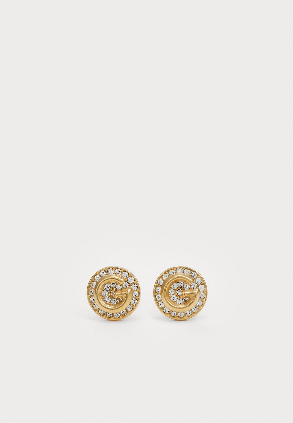Earrings - yellow gold-coloured