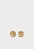 Earrings - yellow gold-coloured