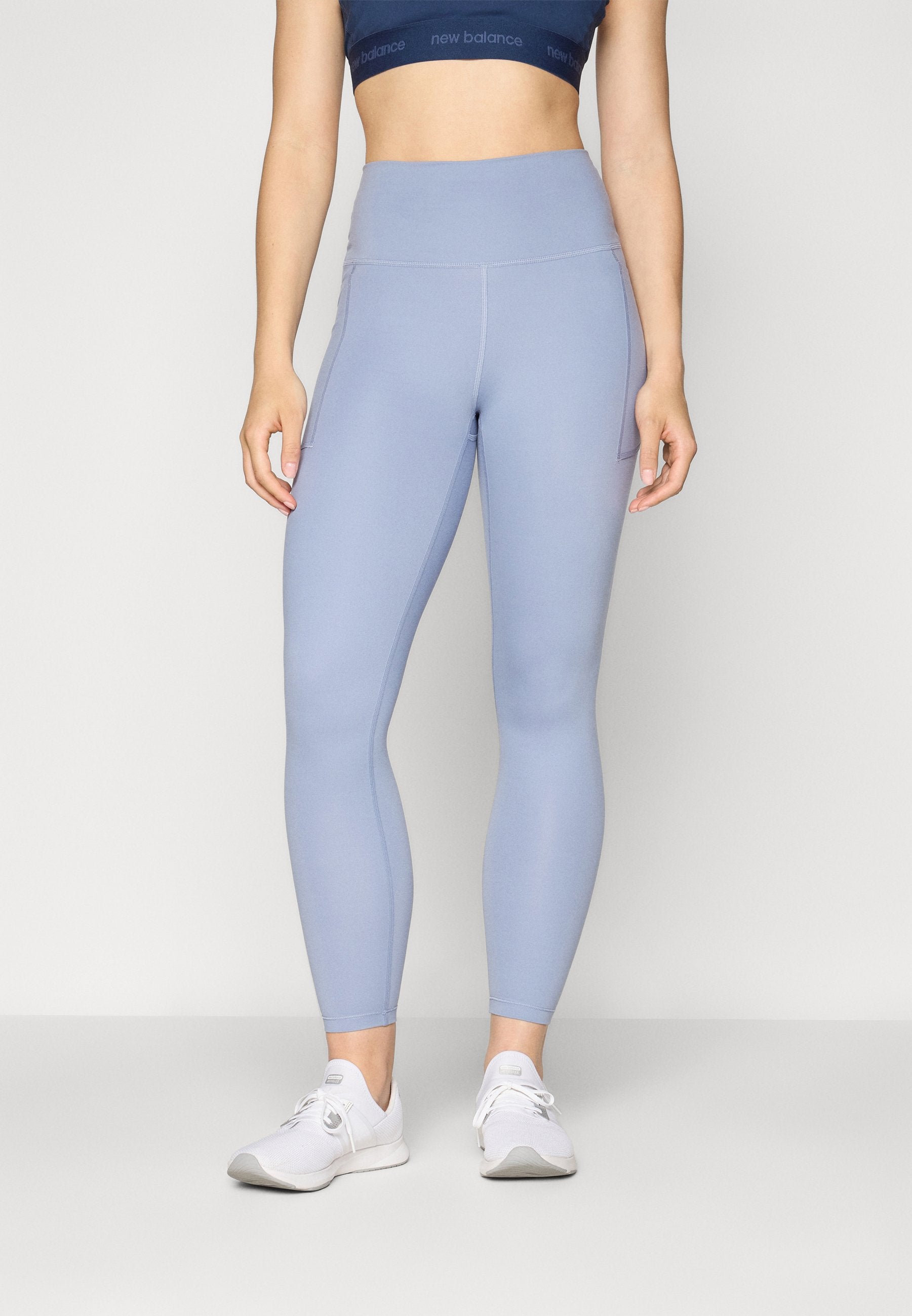 HARMONY POCKET HIGH RISE LEGGING  - Leggings - blue
