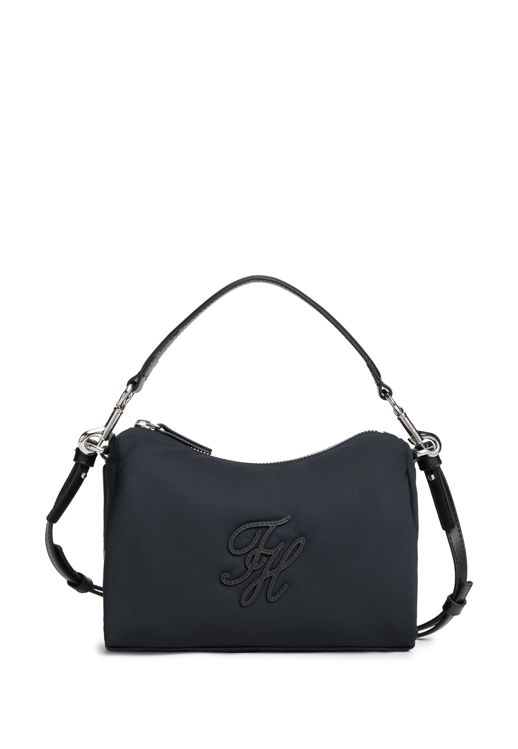LOGO TOP HANDLE CROSSBODY BAG - Handbag - black