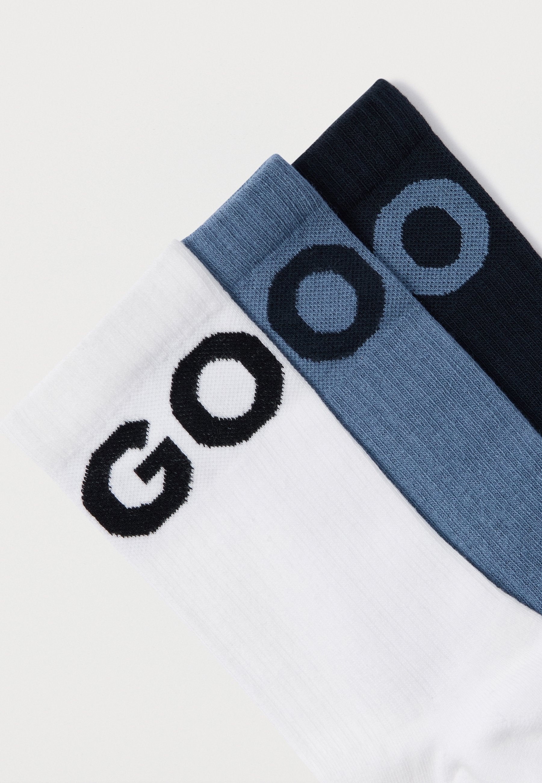 ICONIC 3 PACK - Socks - open blue