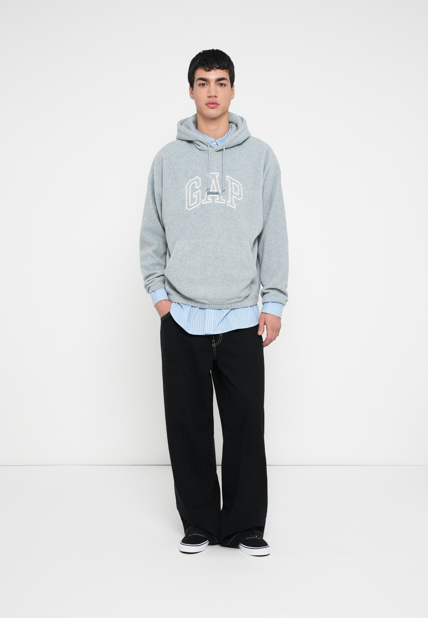 LOGO POLAR - Hoodie - grey heather