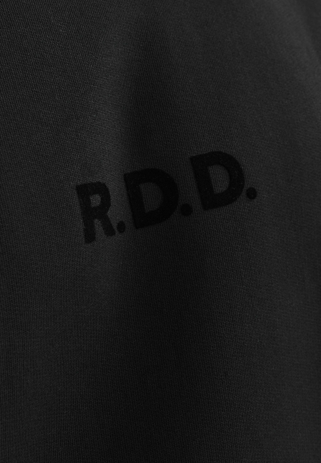 T-SHIRT RDD GEDRUCKT RUNDHALS T-SHIRT - Basic T-shirt - black