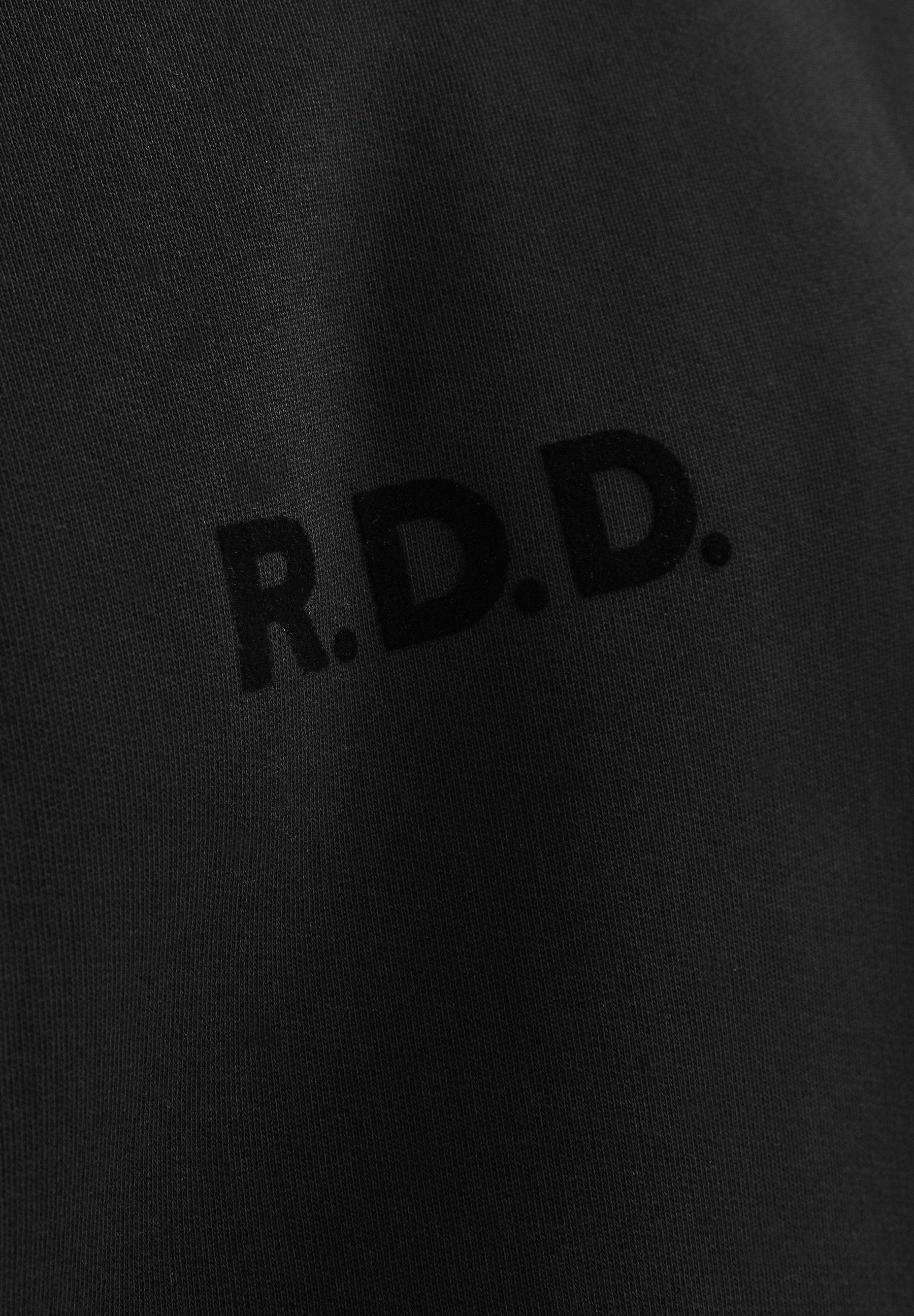 T-SHIRT RDD GEDRUCKT RUNDHALS T-SHIRT - Basic T-shirt - black