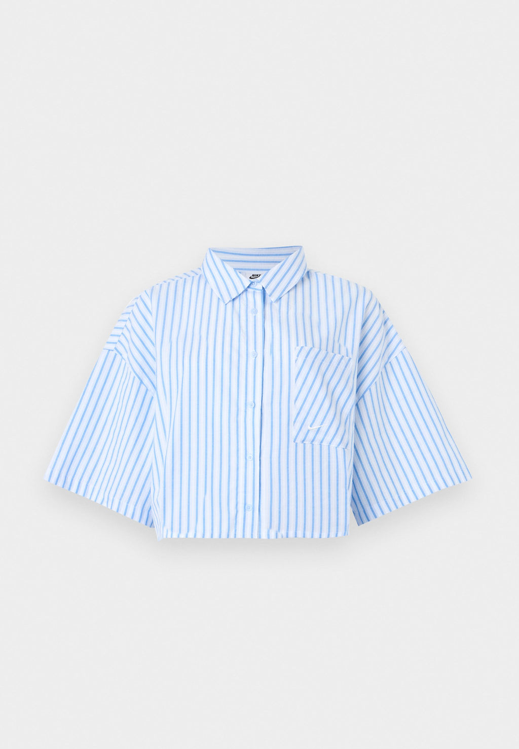 Button-down blouse - light blue