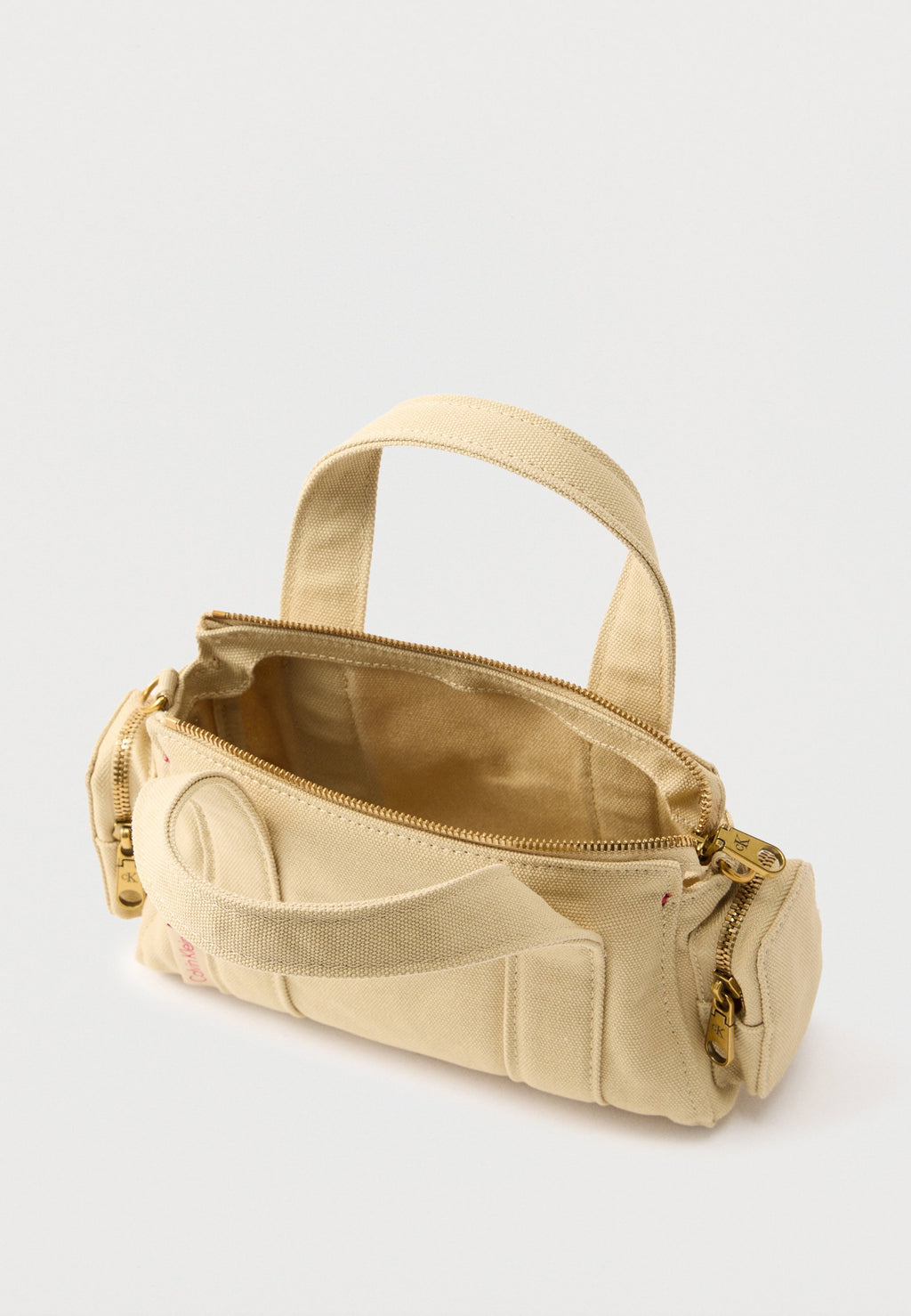 WEBBING STRAP POCKET BAG - Handbag - khaki