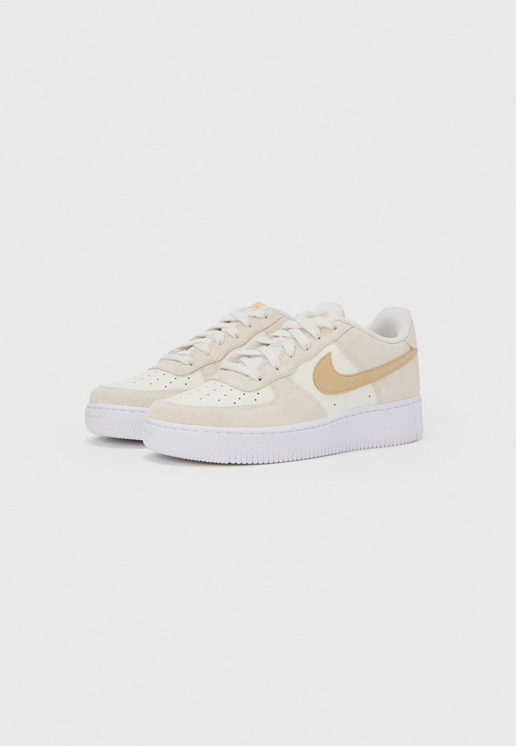 AIR FORCE 1 UNISEX - Trainers - sail/linen/light orewood brown