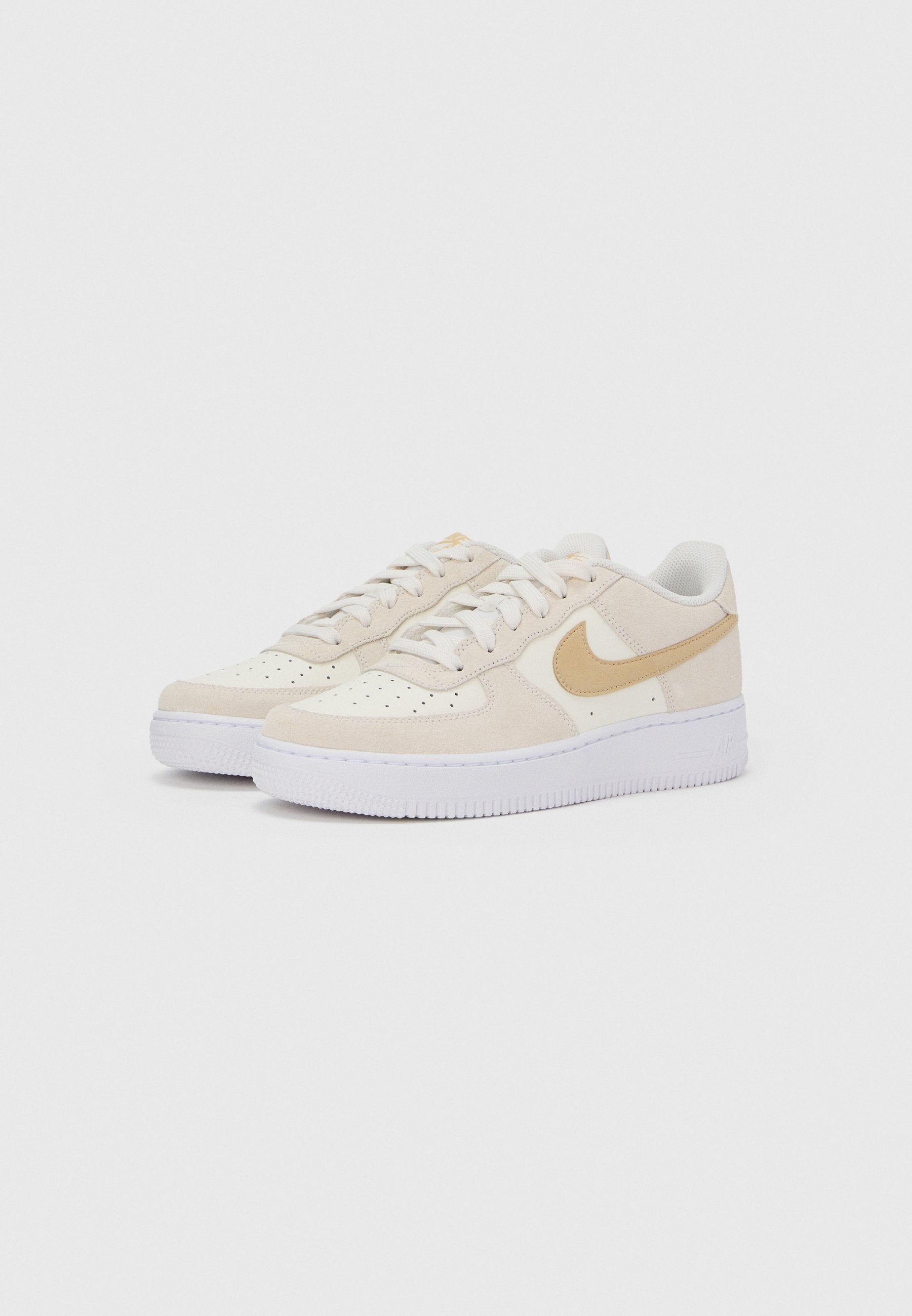 AIR FORCE 1 UNISEX - Trainers - sail/linen/light orewood brown