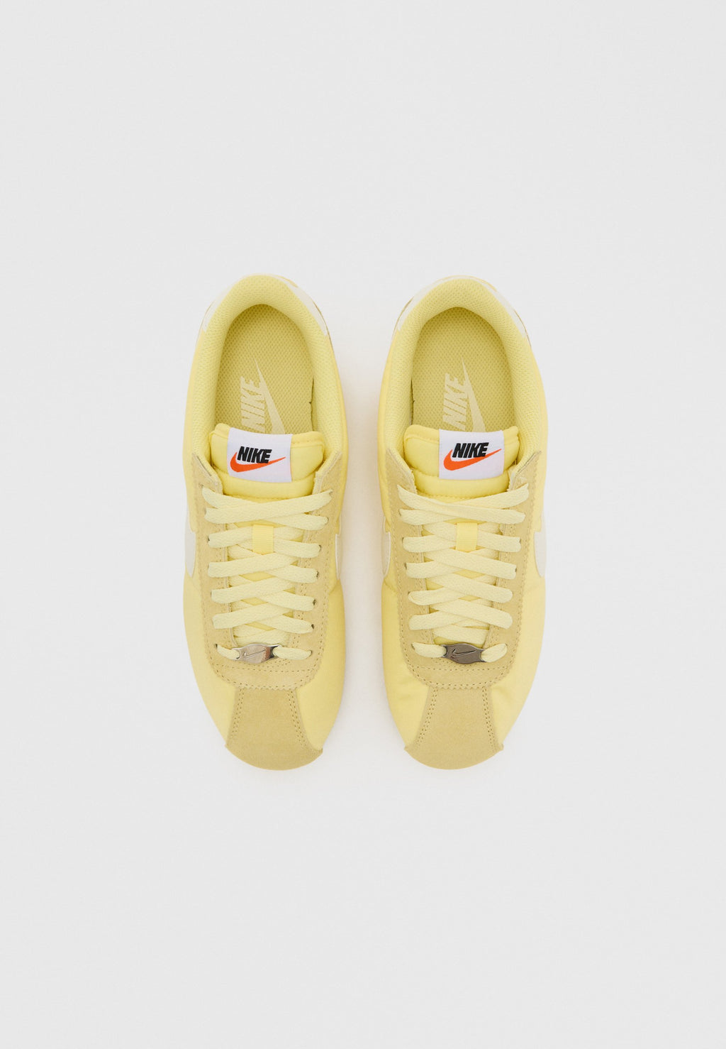 CORTEZ - Trainers - soft yellow/sail/white/safety orange/black