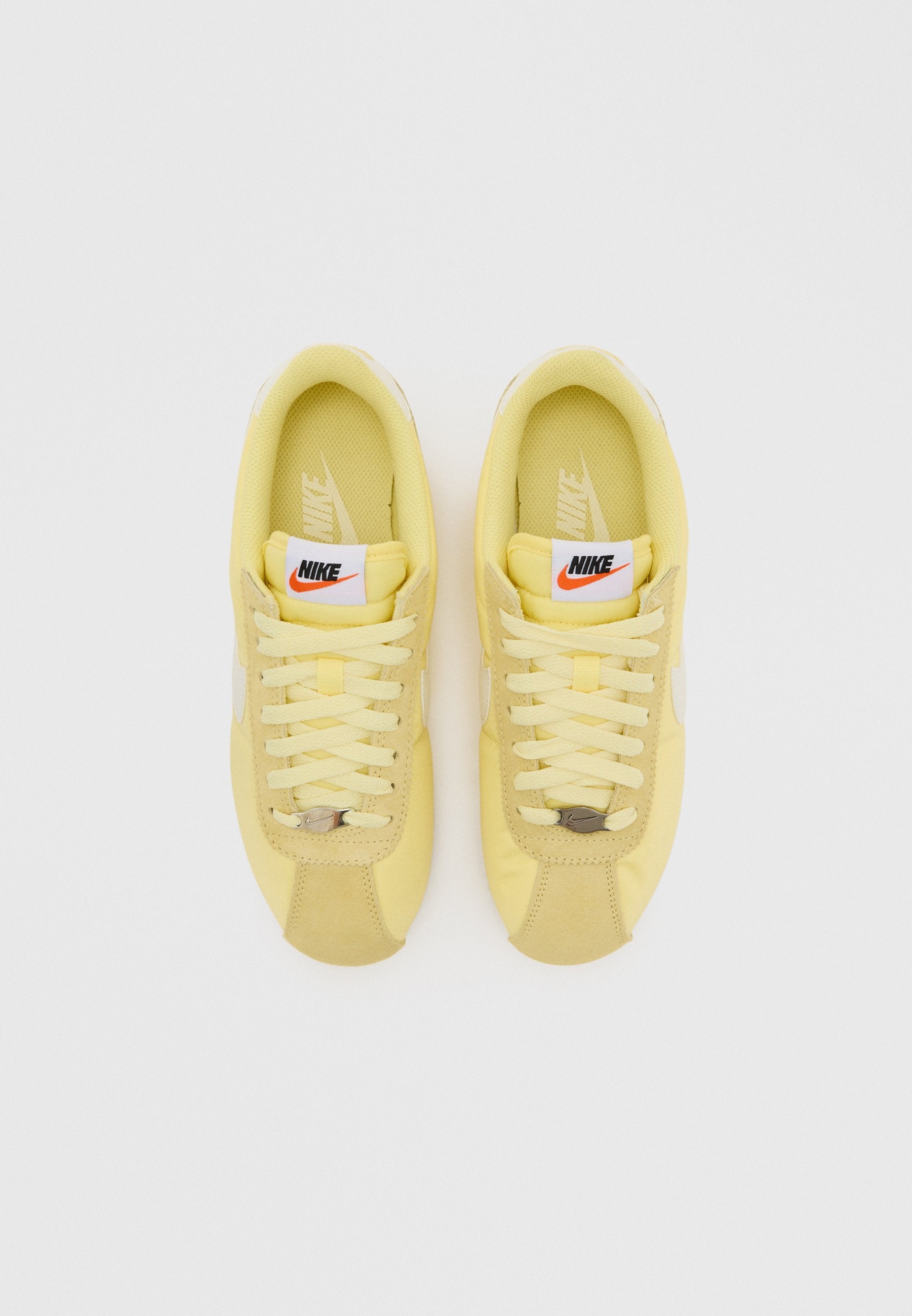 CORTEZ - Trainers - soft yellow/sail/white/safety orange/black