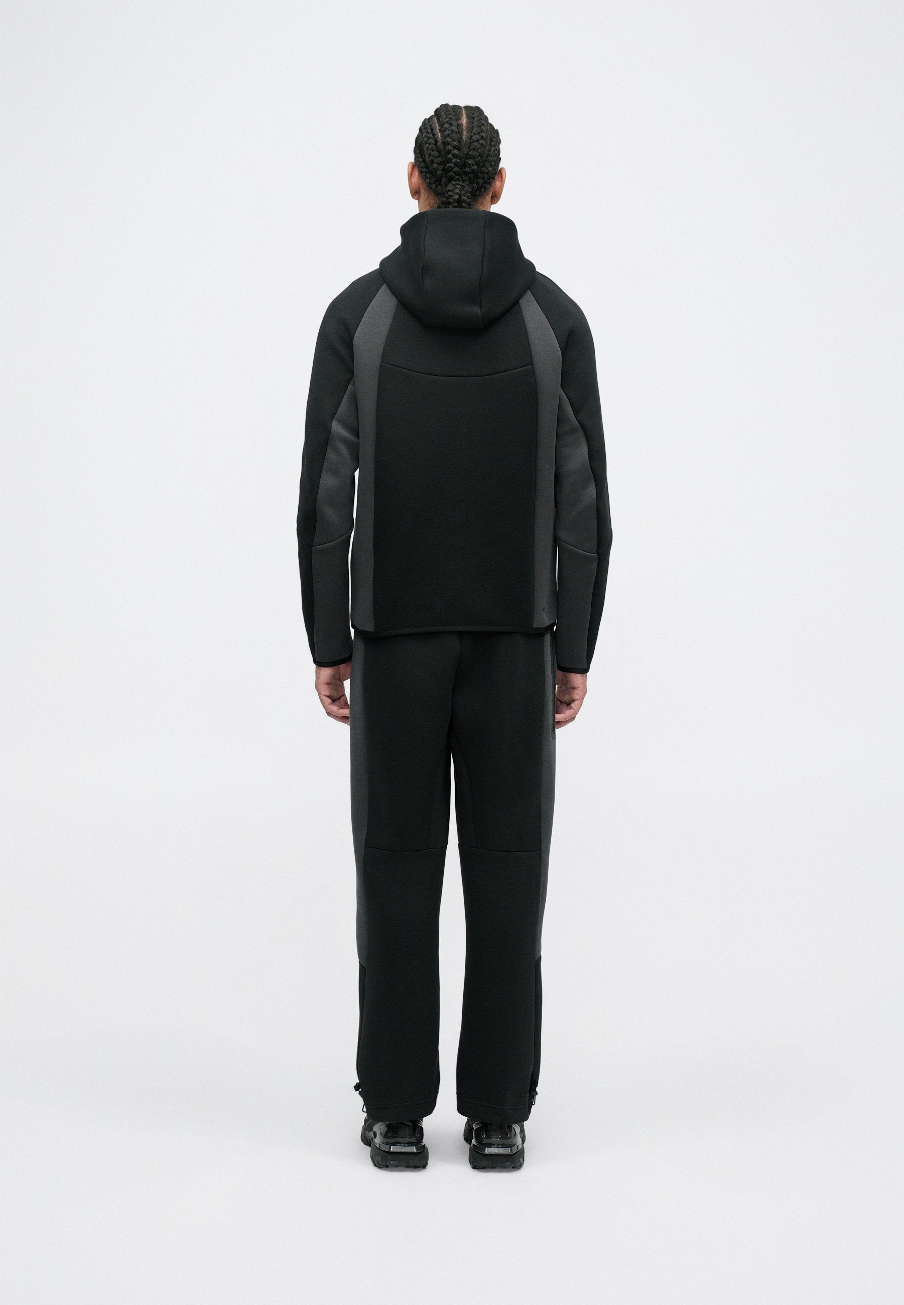 M NK TECH FLC PRO CB OH PANT - Tracksuit bottoms - black/anthracite