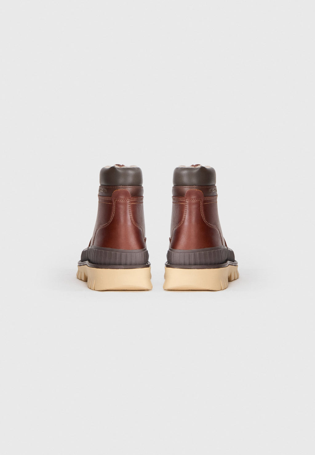 NEBRADA - Winter boots - cognac