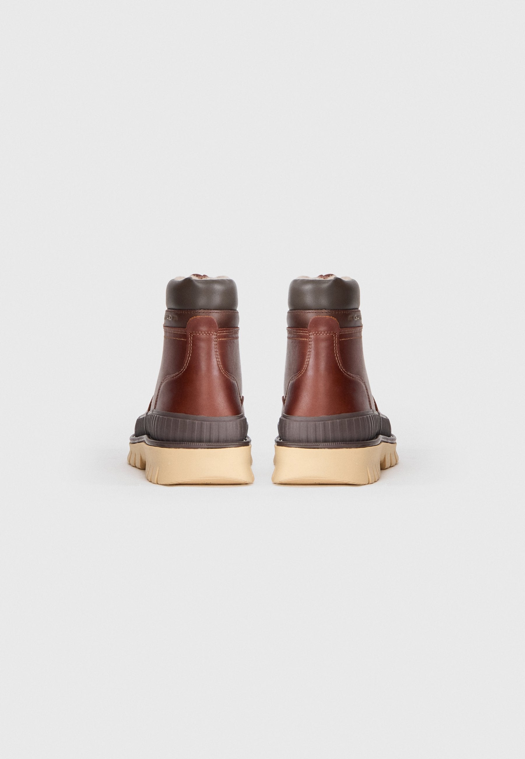 NEBRADA - Winter boots - cognac