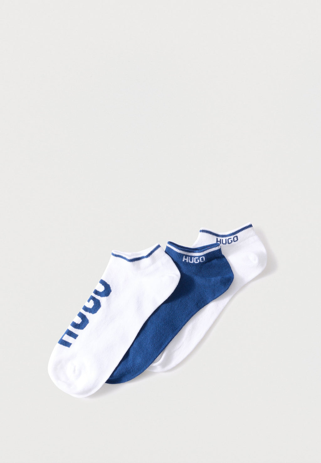 LOGO 3 PACK - Sneaker socks - navy