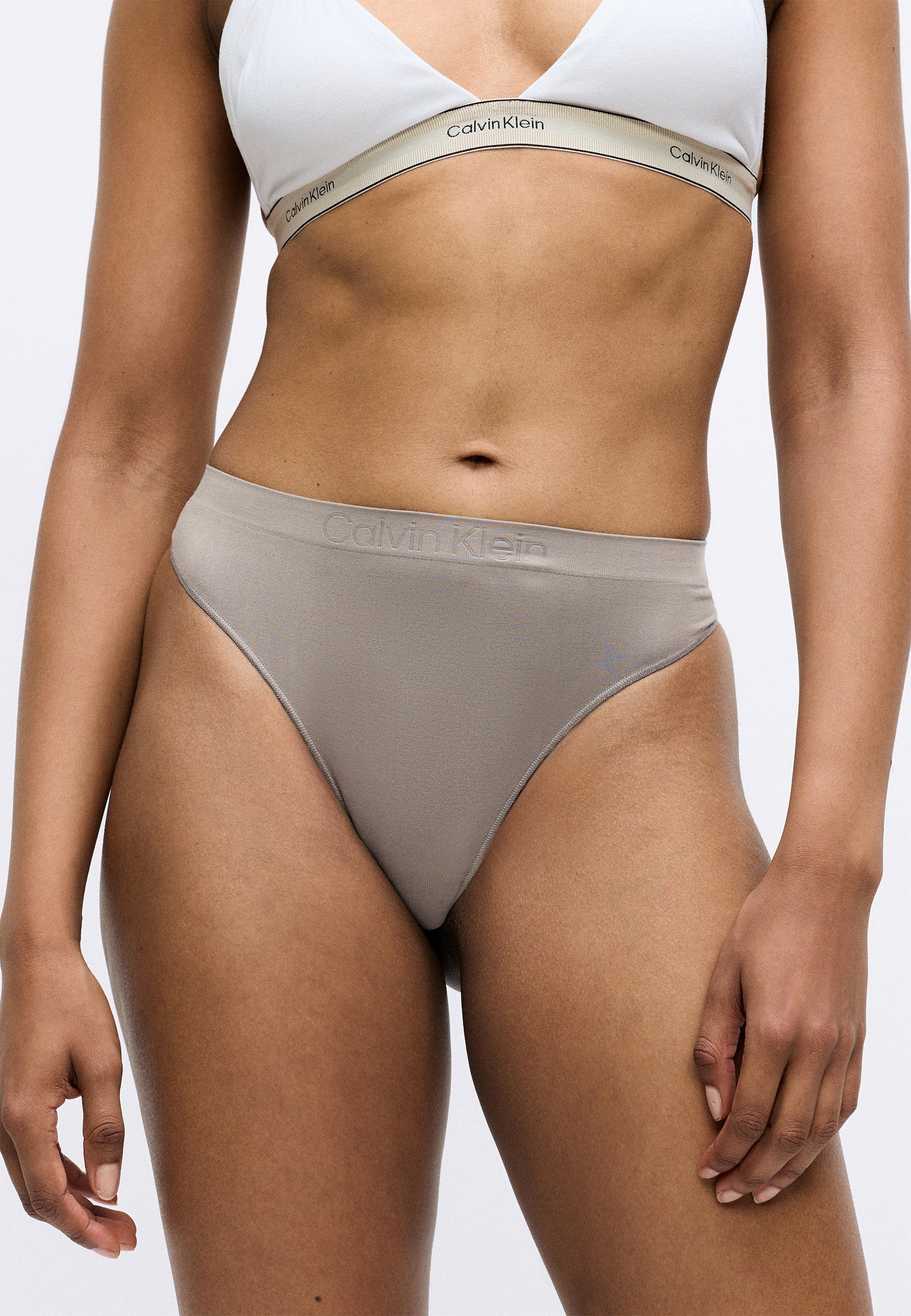 THONG BONDED FLEX SEAMLESS 3 PACK - Thong - black/mink/beet red