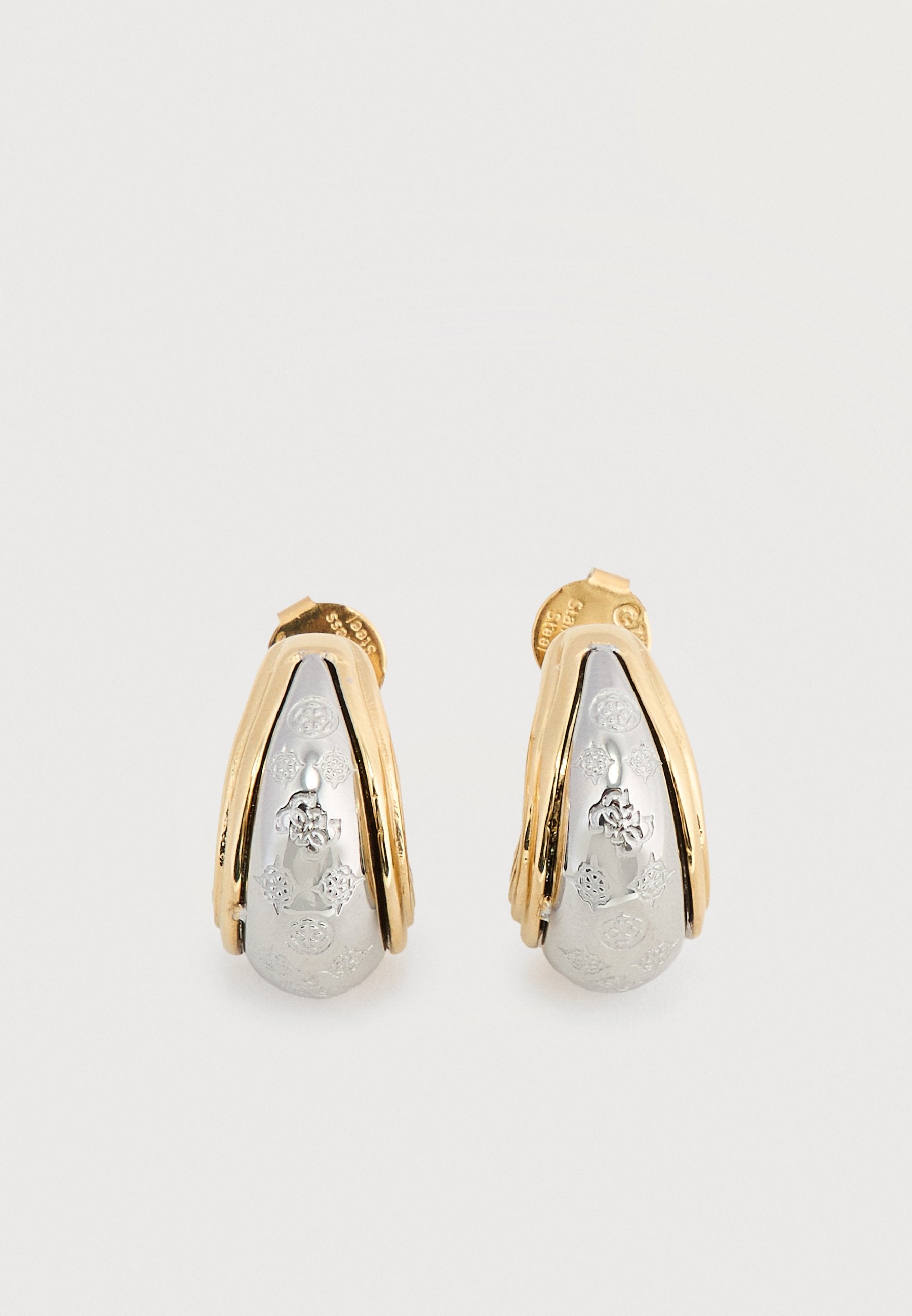 VIVA SOLEIL - Boucles d'oreilles - doré jaune/blanc